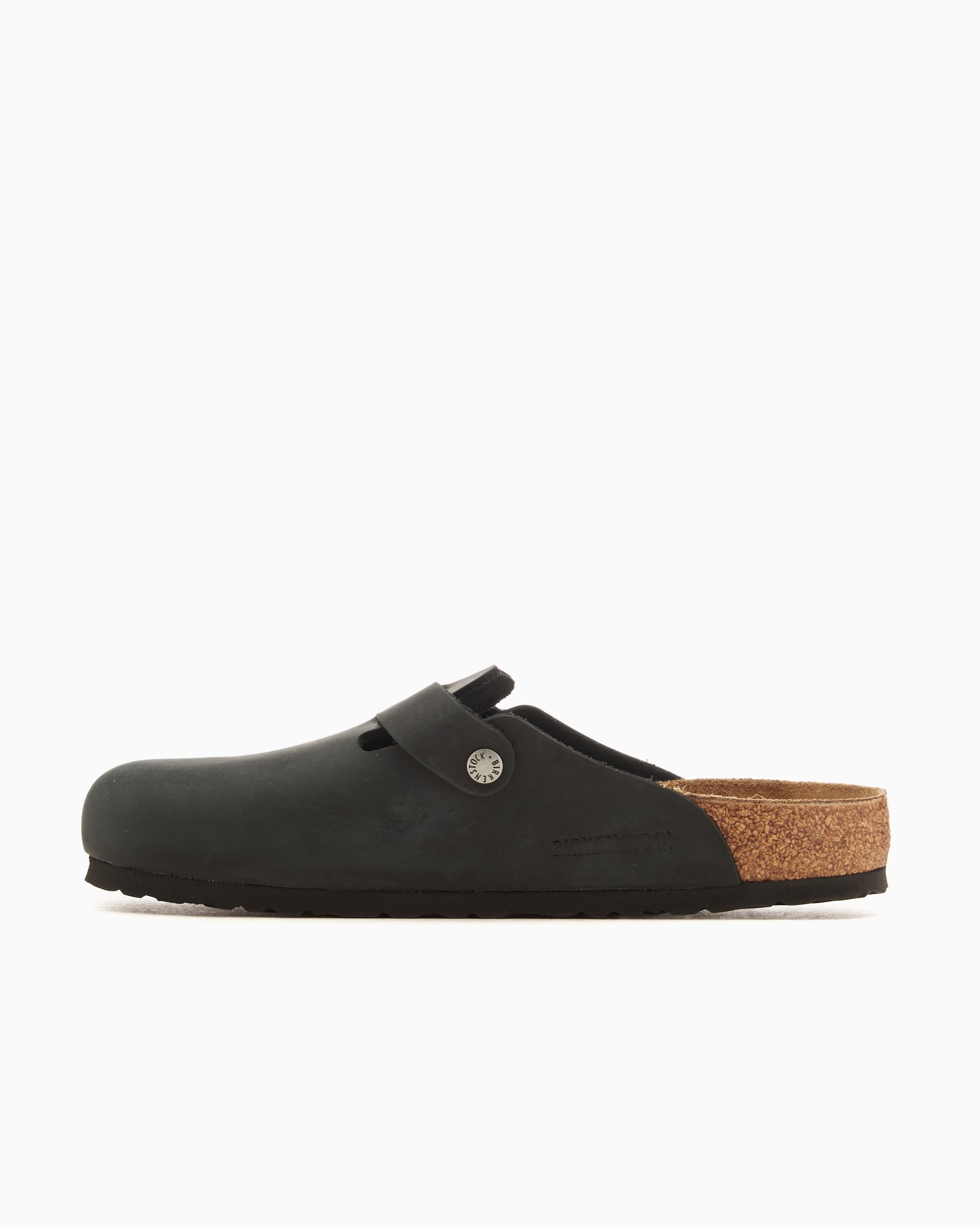Clogs BIRKENSTOCK Boston Natural Leather Oiled Regular - 59461