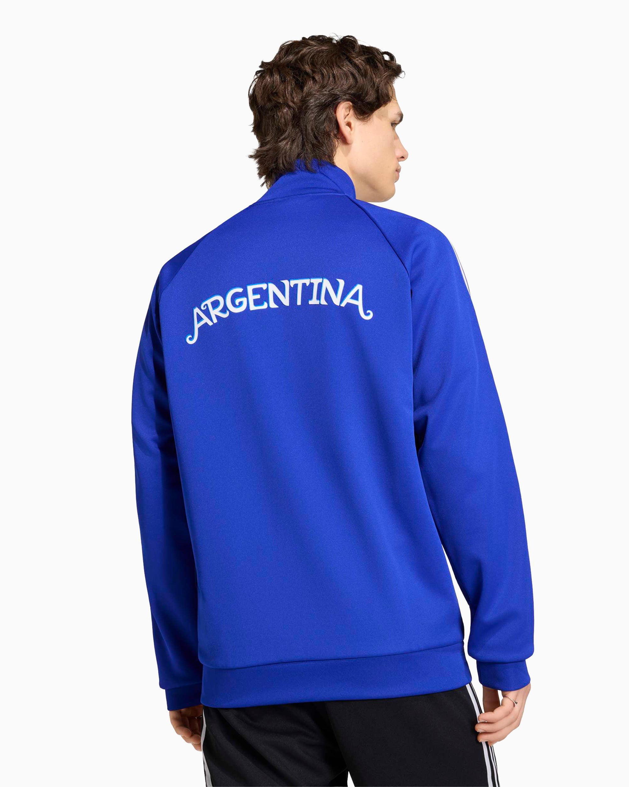 Jackets Coats adidas Originals Argentina National Football Team Men's Track Jacket - JZ6305