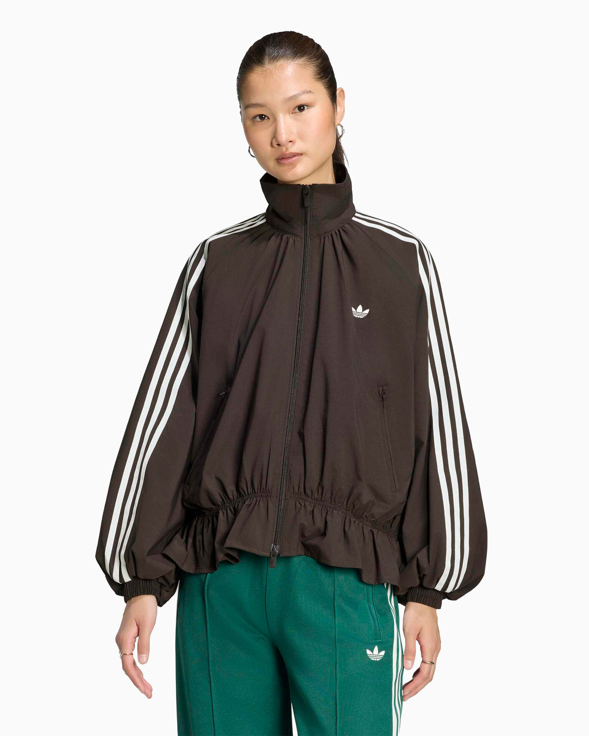Jackets Coats adidas Originals Blousy Ruffled Oversize Women's Light Jacket - LG3960