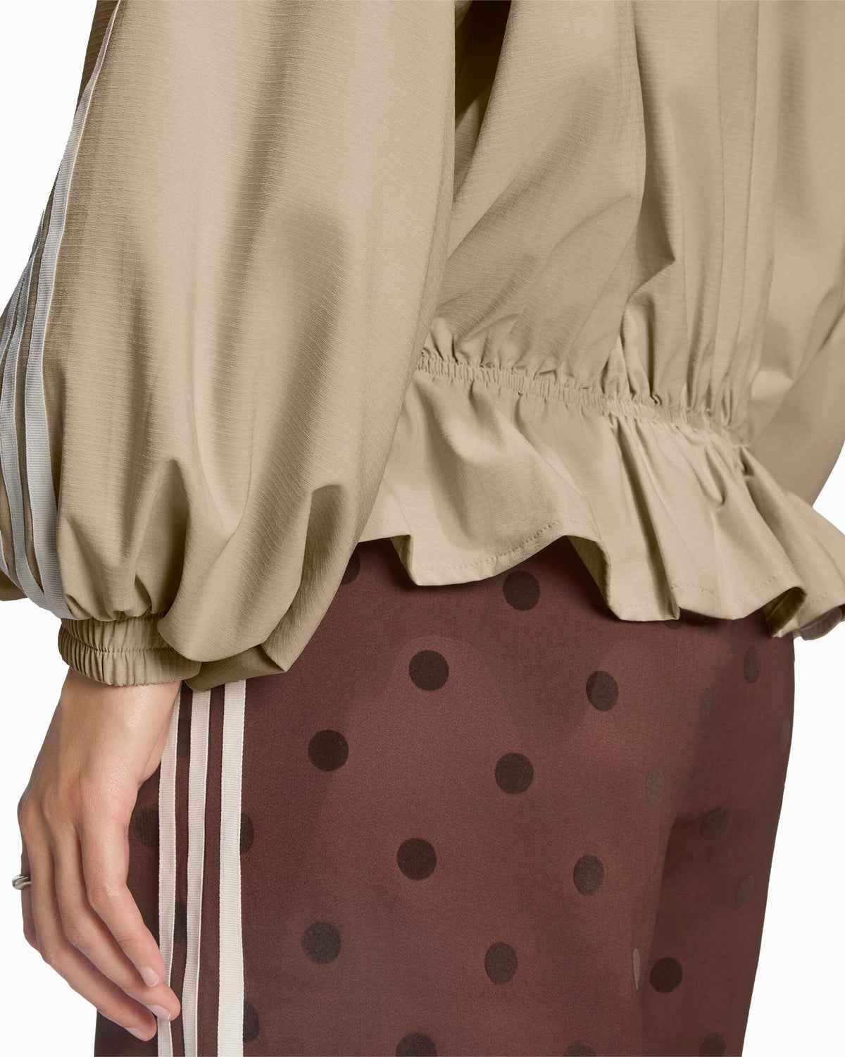 Jackets Coats adidas Originals Blousy Ruffled Oversize Women's Light Jacket - LG8941