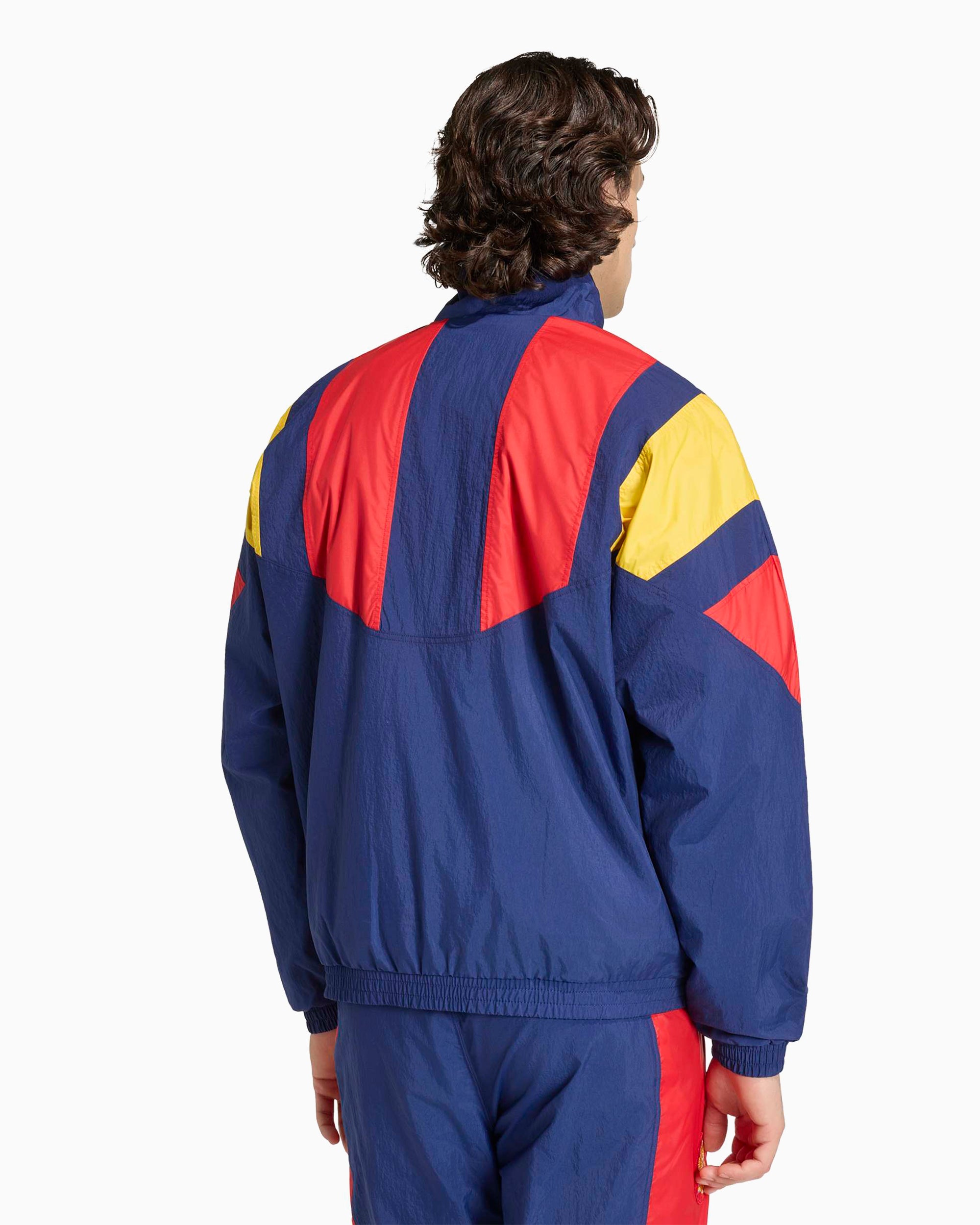 Jackets Coats adidas Originals EQT Spain Football Logo Relaxed Men's Track Jacket - KG2575