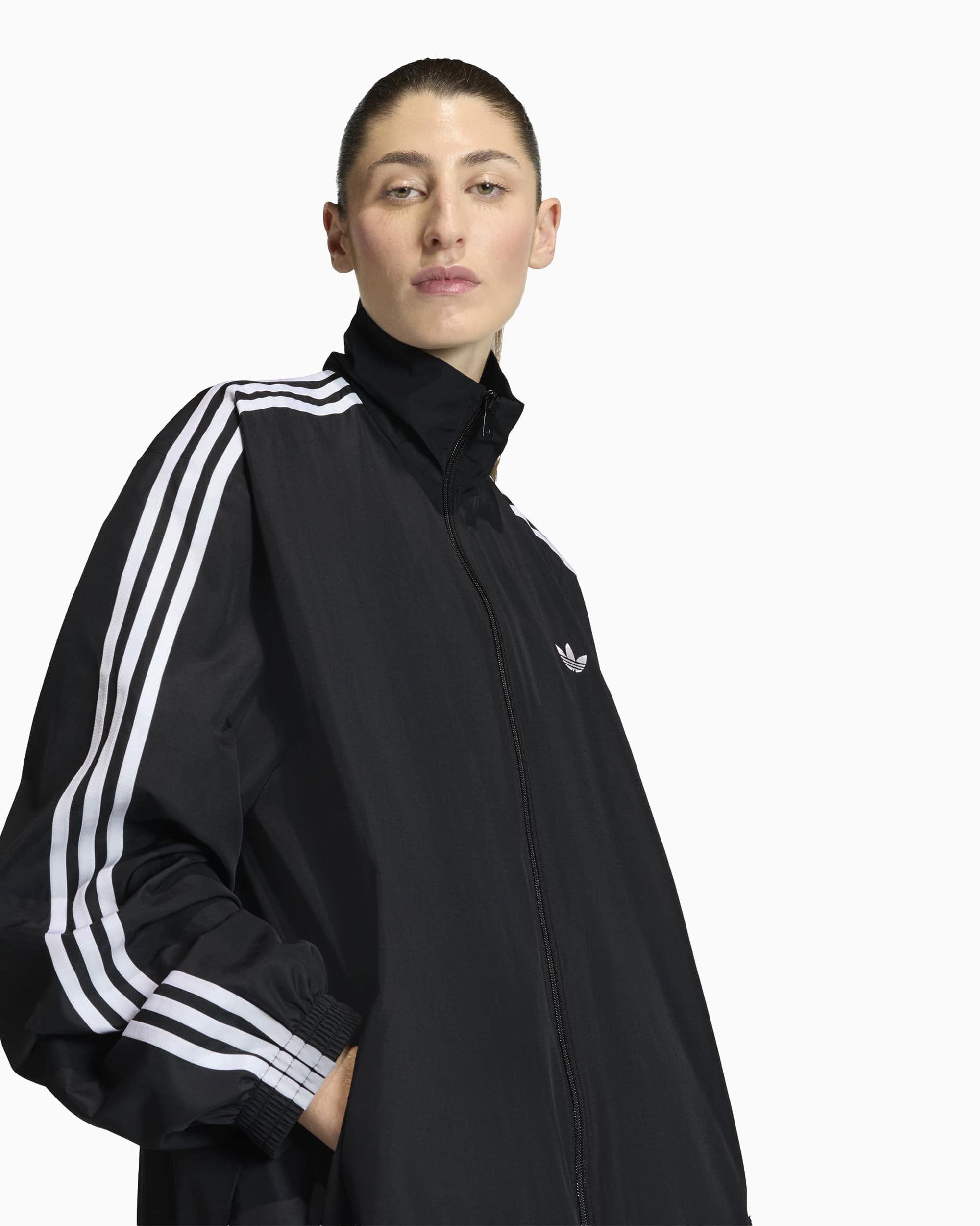Jackets Coats adidas Originals Firebird Adilenium Oversize Women's Track Jacket - KD2894