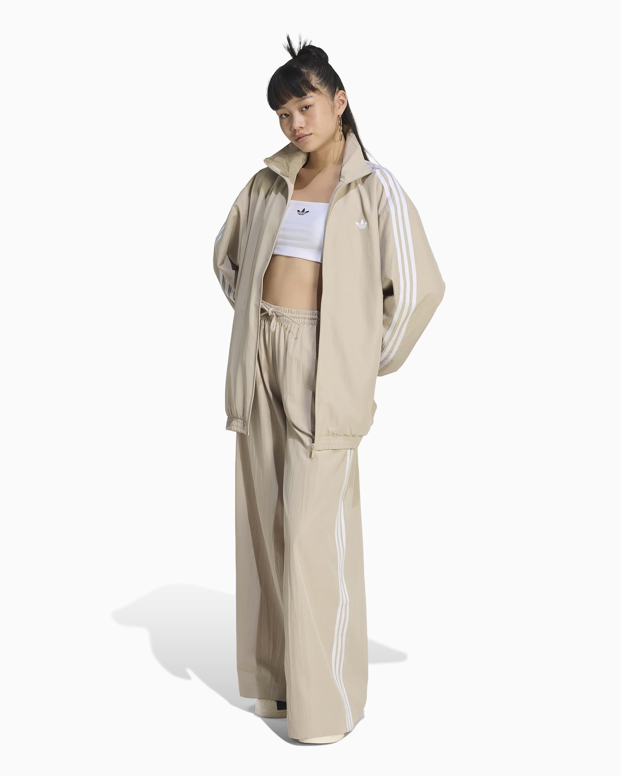 Jackets Coats adidas Originals Firebird Adilenium Oversize Women's Track Jacket - KT0016