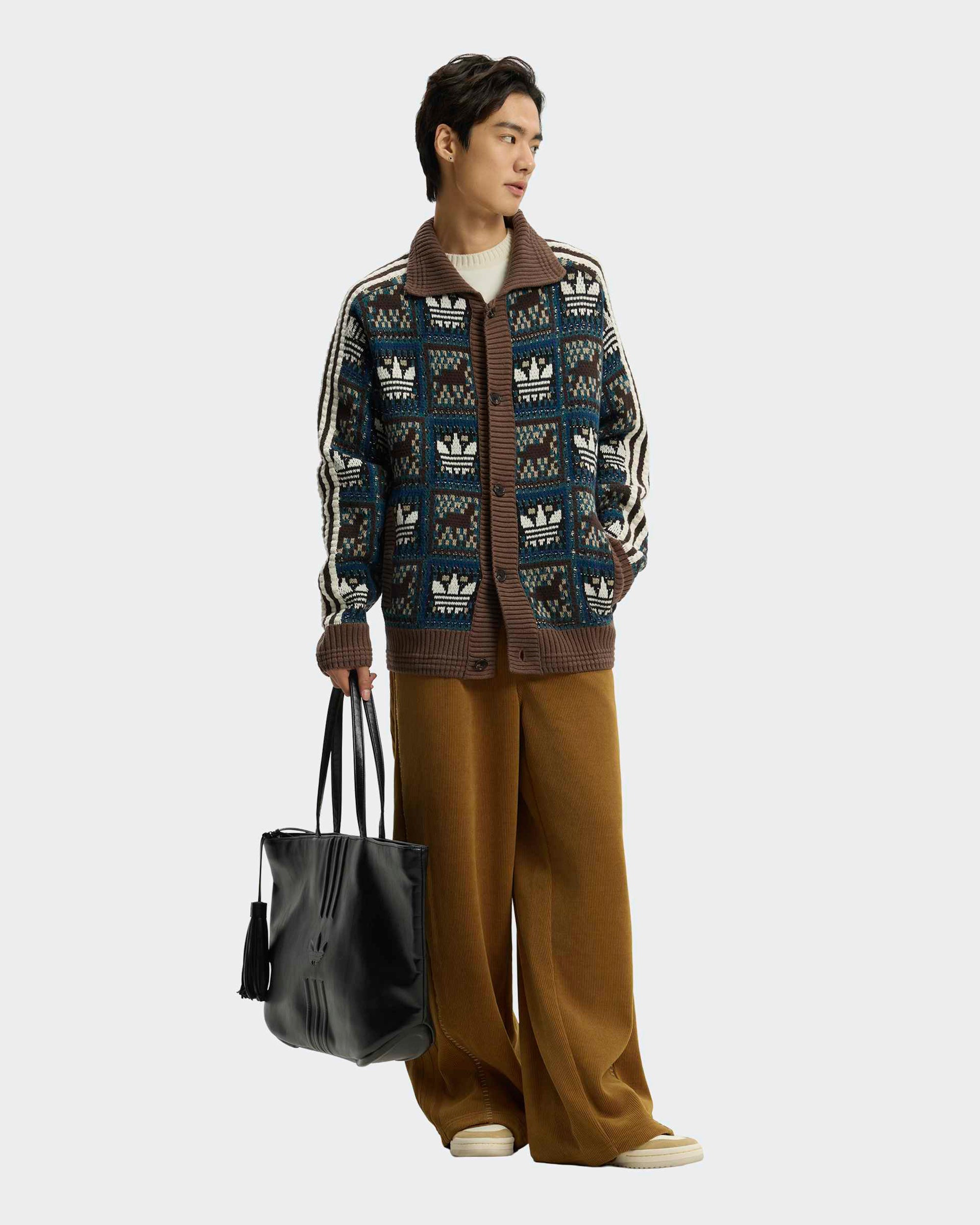 Jackets Coats adidas Originals Graphic Relaxed Unisex Cardigan - KT0715