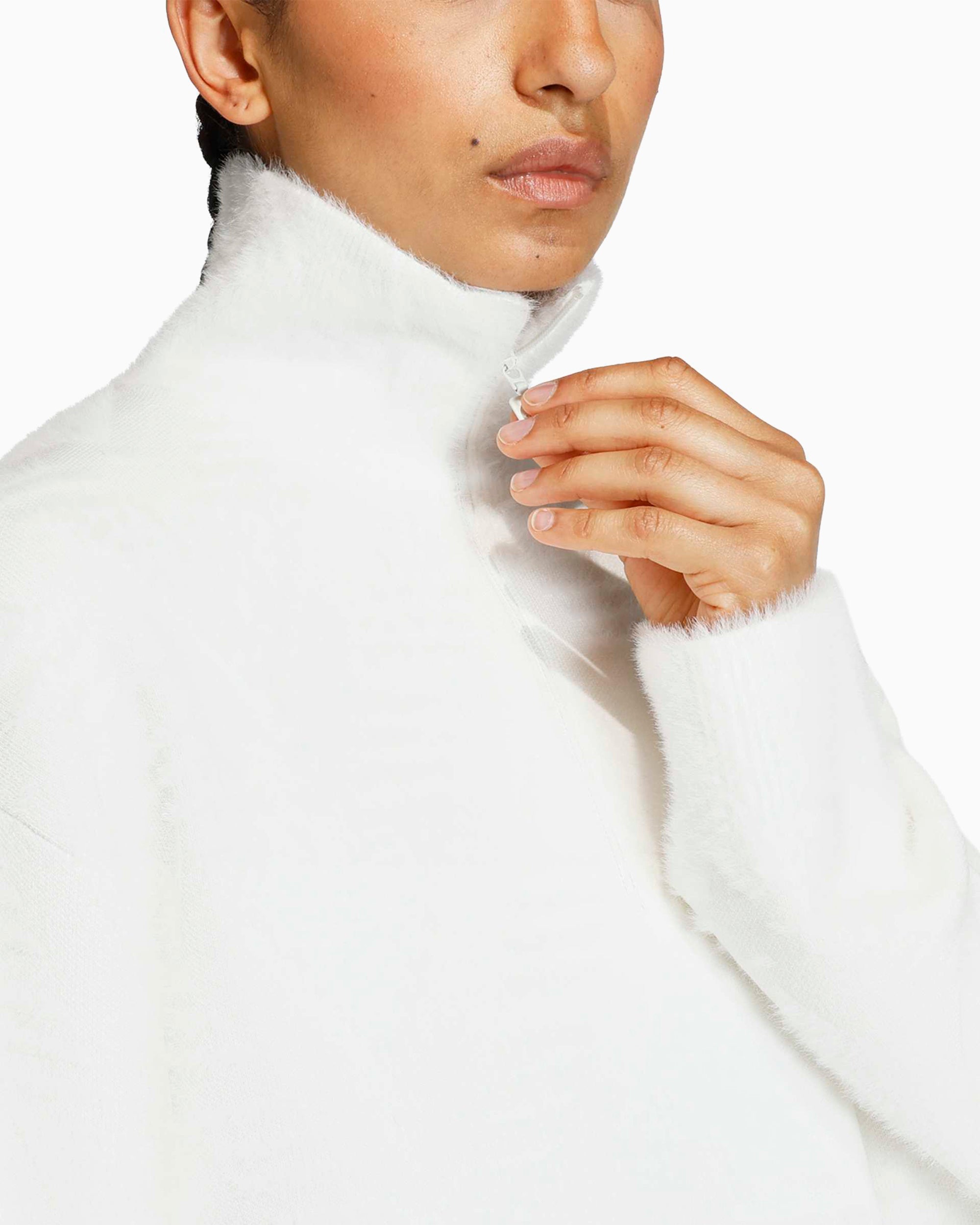 Jackets Coats adidas Originals Knitted Women's Fleece Jacket - KE1298