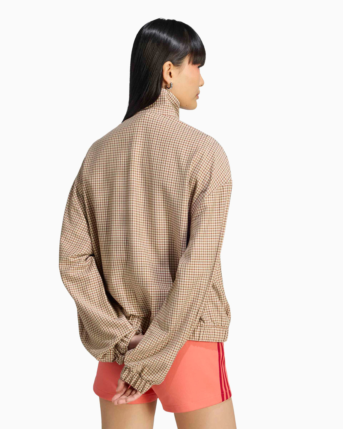 Jackets Coats adidas Originals Plaid Relaxed Women's Light Jacket - LE8307