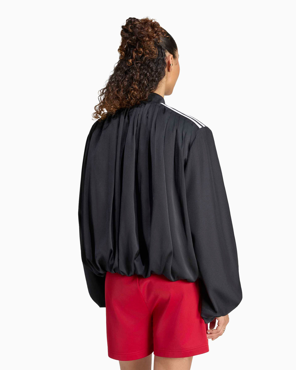 Jackets Coats adidas Originals Satin Pleat Oversize Women's Light Jacket - LG4081