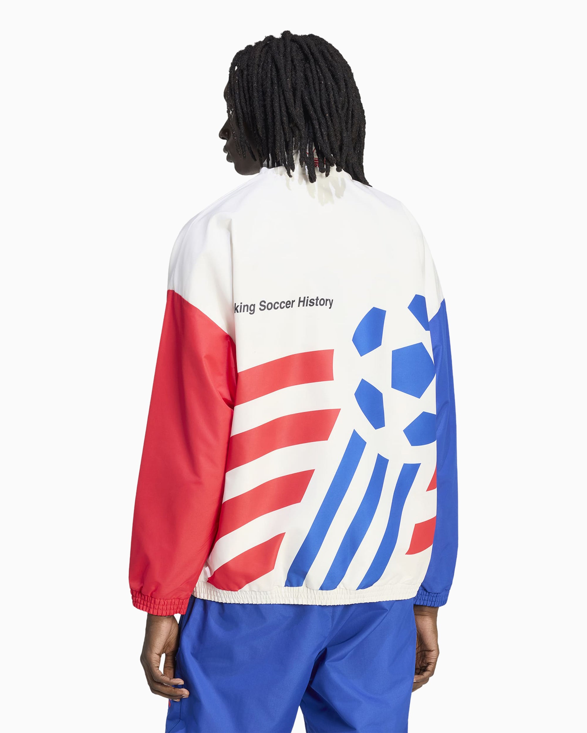 Jackets Coats adidas Originals World Cup USA94 Graphic Relaxed Men's Track Jacket - KC5442