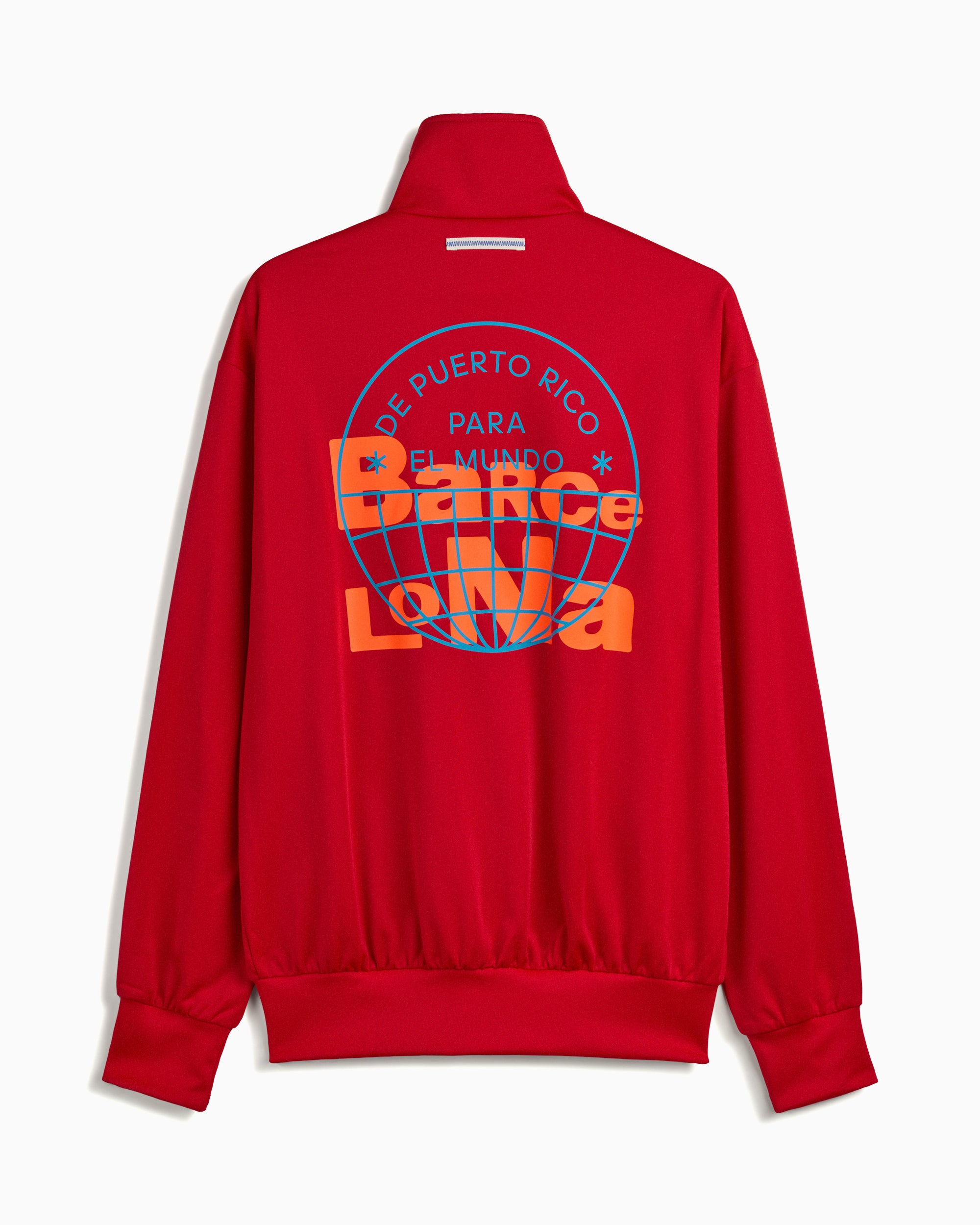 Jackets Coats adidas Originals x Bad Bunny DtMF Tour Merch "Barcelona" Firebird Relaxed Men's Track Jacket - LG9052