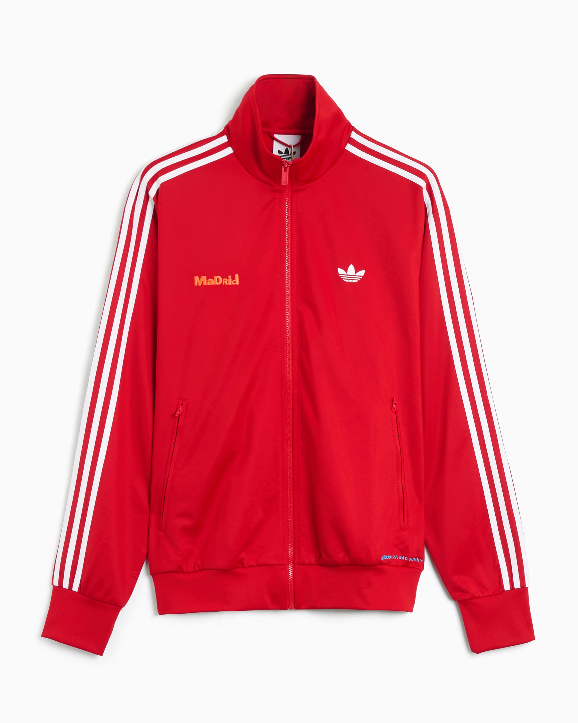 Jackets Coats adidas Originals x Bad Bunny DtMF Tour Merch "Madrid" Firebird Relaxed Men's Track Jacket - LG9055