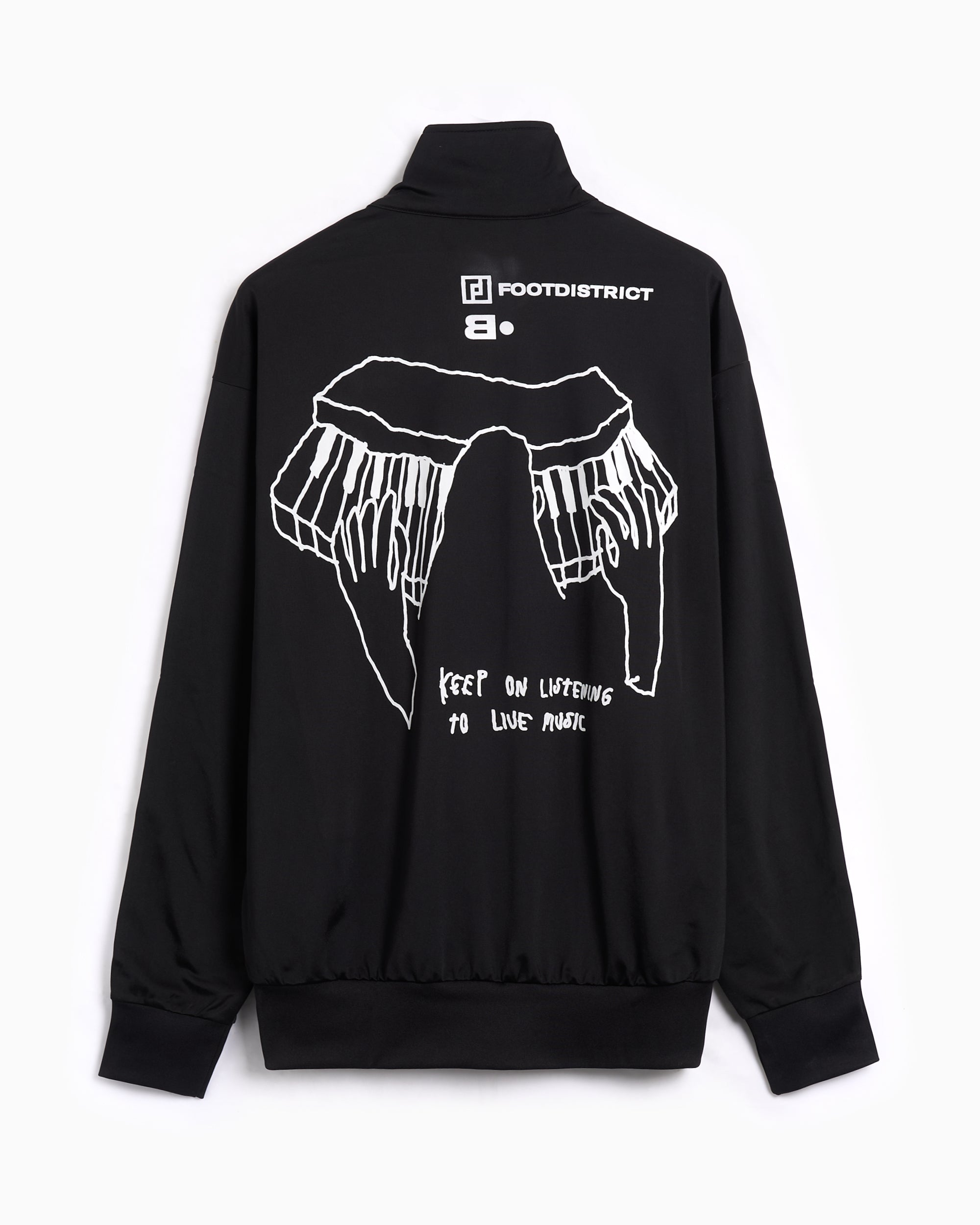 Jackets Coats adidas Originals x FSTVL B FOOTDISTRICT Firebird Adicolor "Keys" Unisex Track Jacket - FD-IJ7058