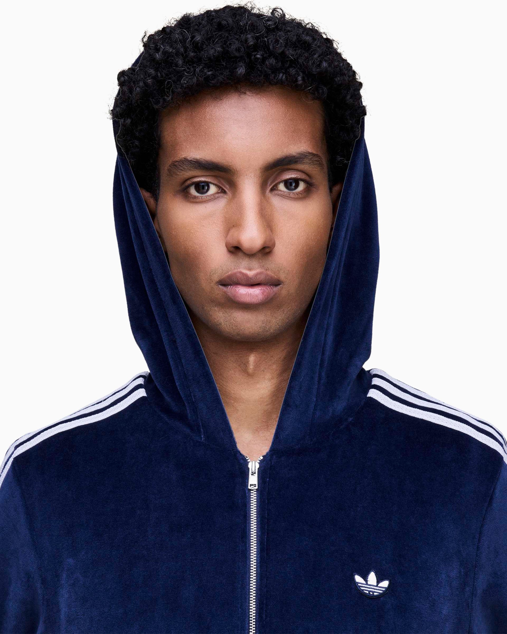 Jackets Coats adidas Originals x Wales Bonner Velour Men's Track Jacket - KG3624