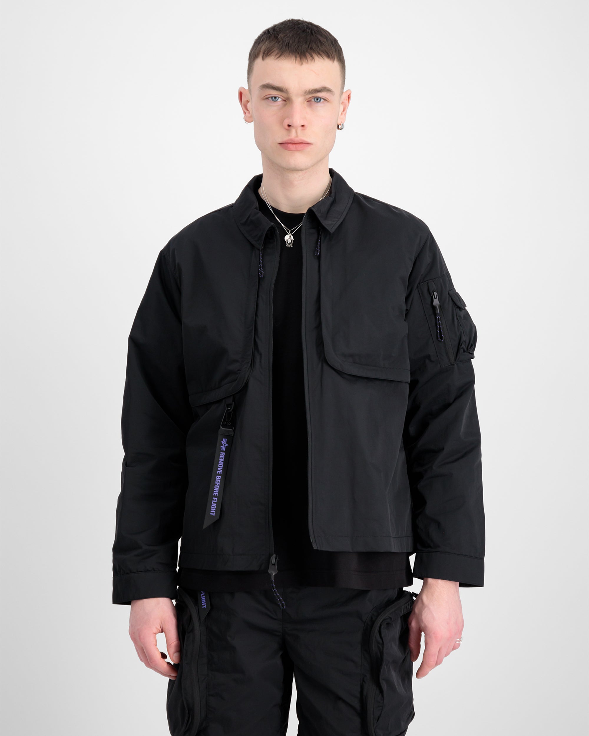 Jackets Coats Alpha Industries Unisex Utility Overshirt UV Jacket Unisex Jacket - 146118UV-03