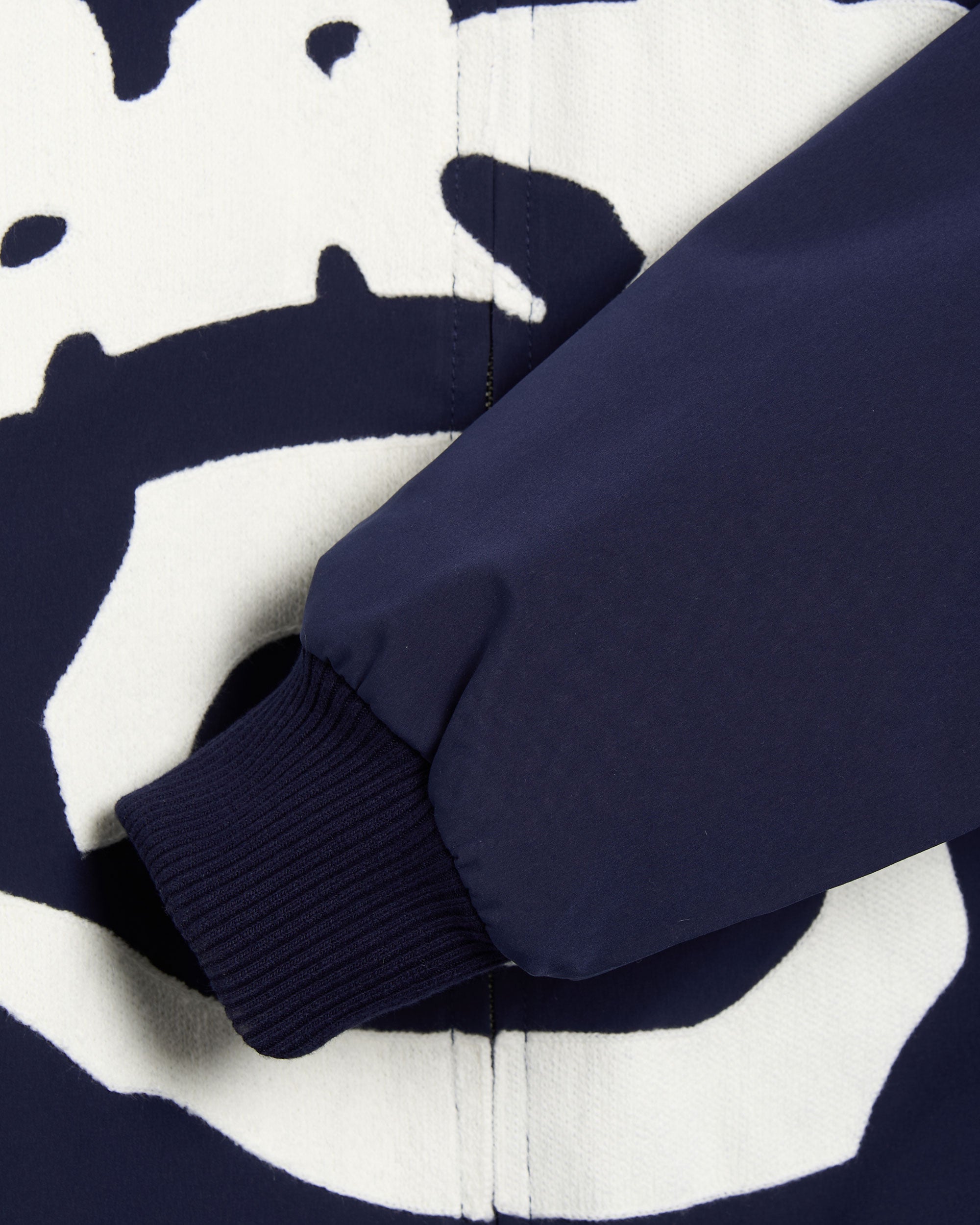 Jackets Coats Arte Antwerp Eye Graphic Relaxed Men's Bomber - AW25-073J-Navy