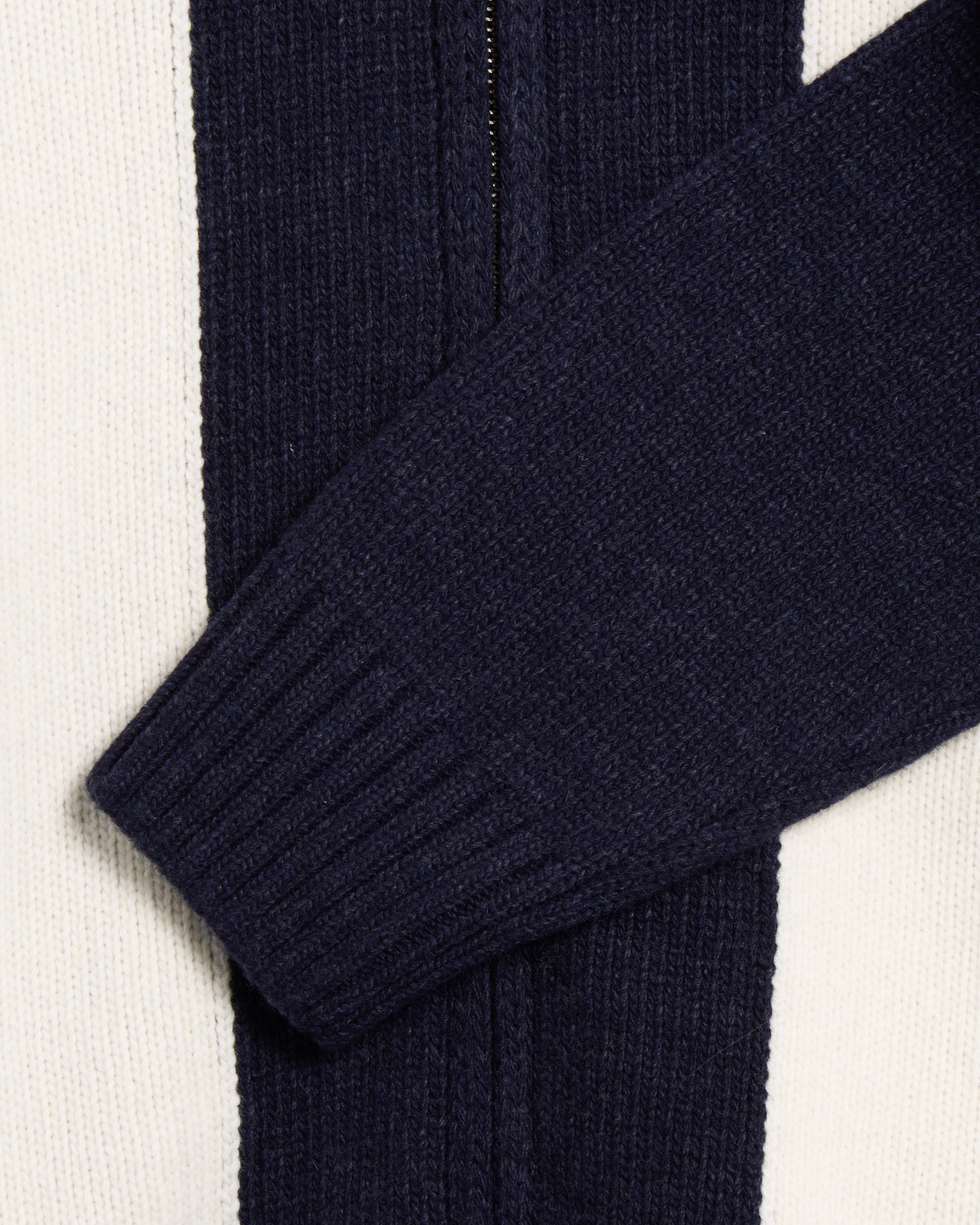 Jackets Coats Arte Antwerp Striped Men's Cardigan - AW25-257K-Blue/White