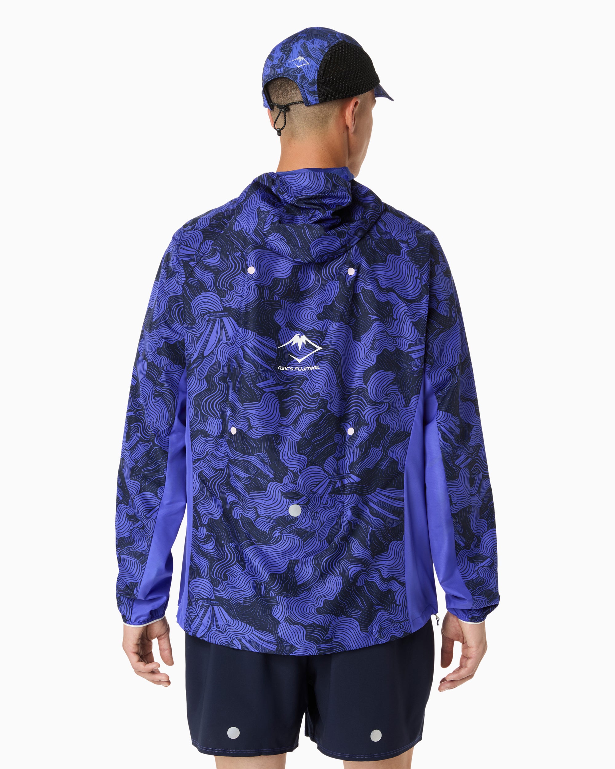 Jackets Coats ASICS Fujitrail Packable Relaxed Men's Rain Jacket - 2011D524-400