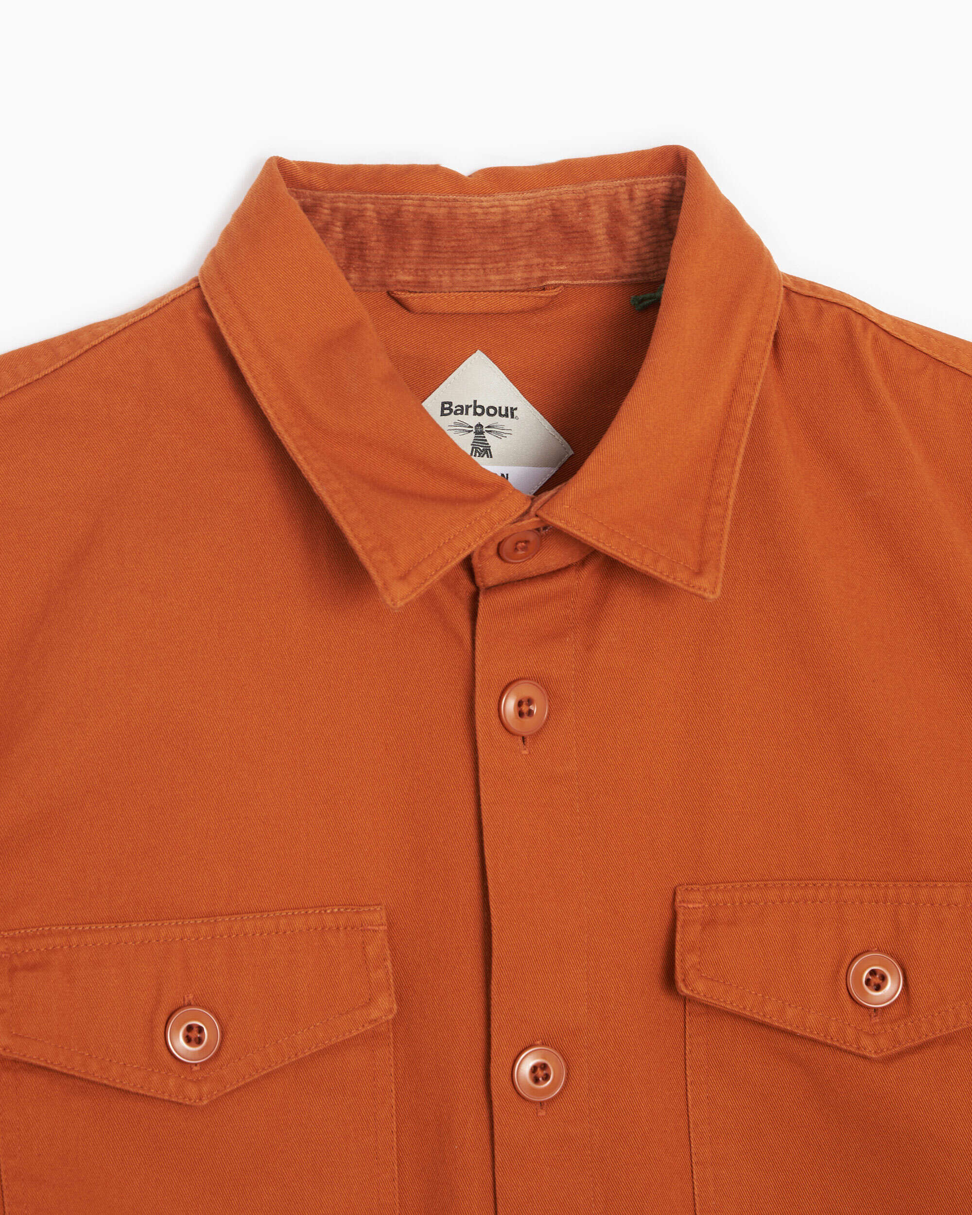 Jackets Coats Barbour Beacon Twill Men's Overshirt - MOS0077OR94