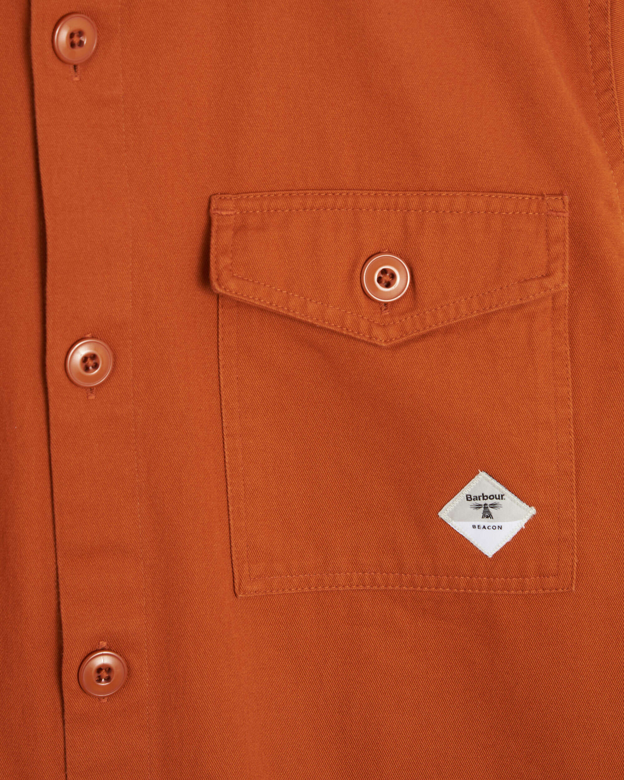 Jackets Coats Barbour Beacon Twill Men's Overshirt - MOS0077OR94
