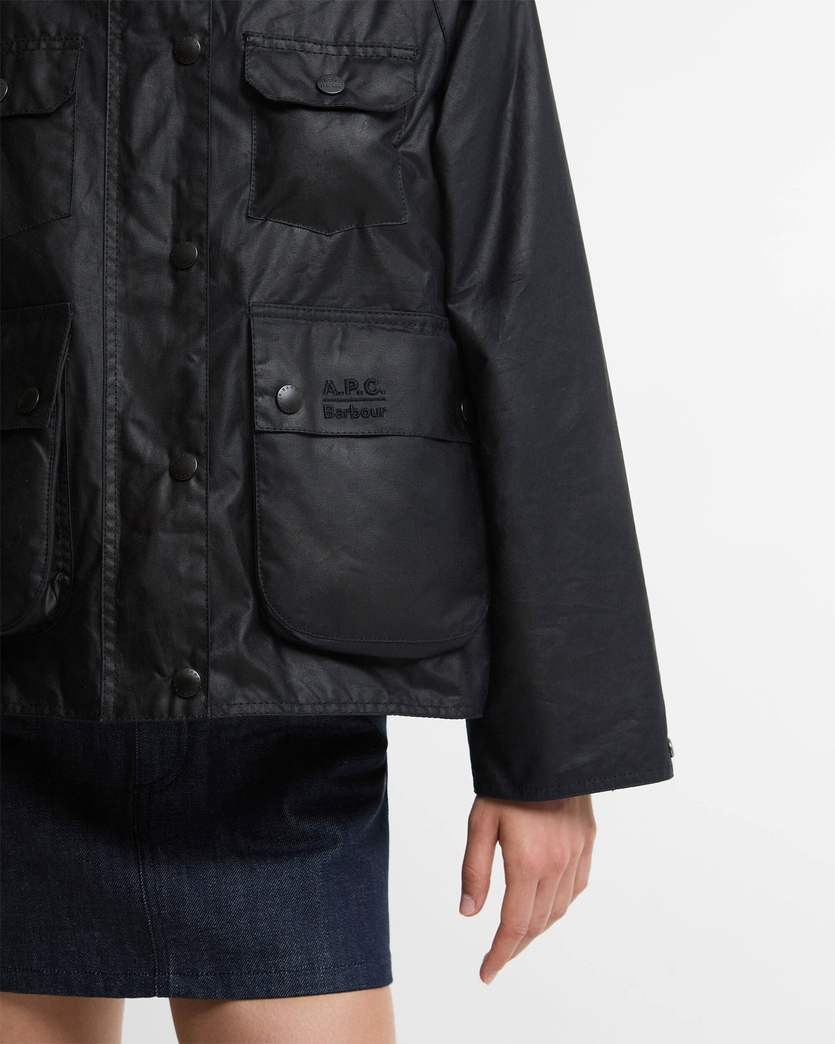 Jackets Coats Barbour x A.P.C Spey Women's Rain Jacket - LWX1598NY91
