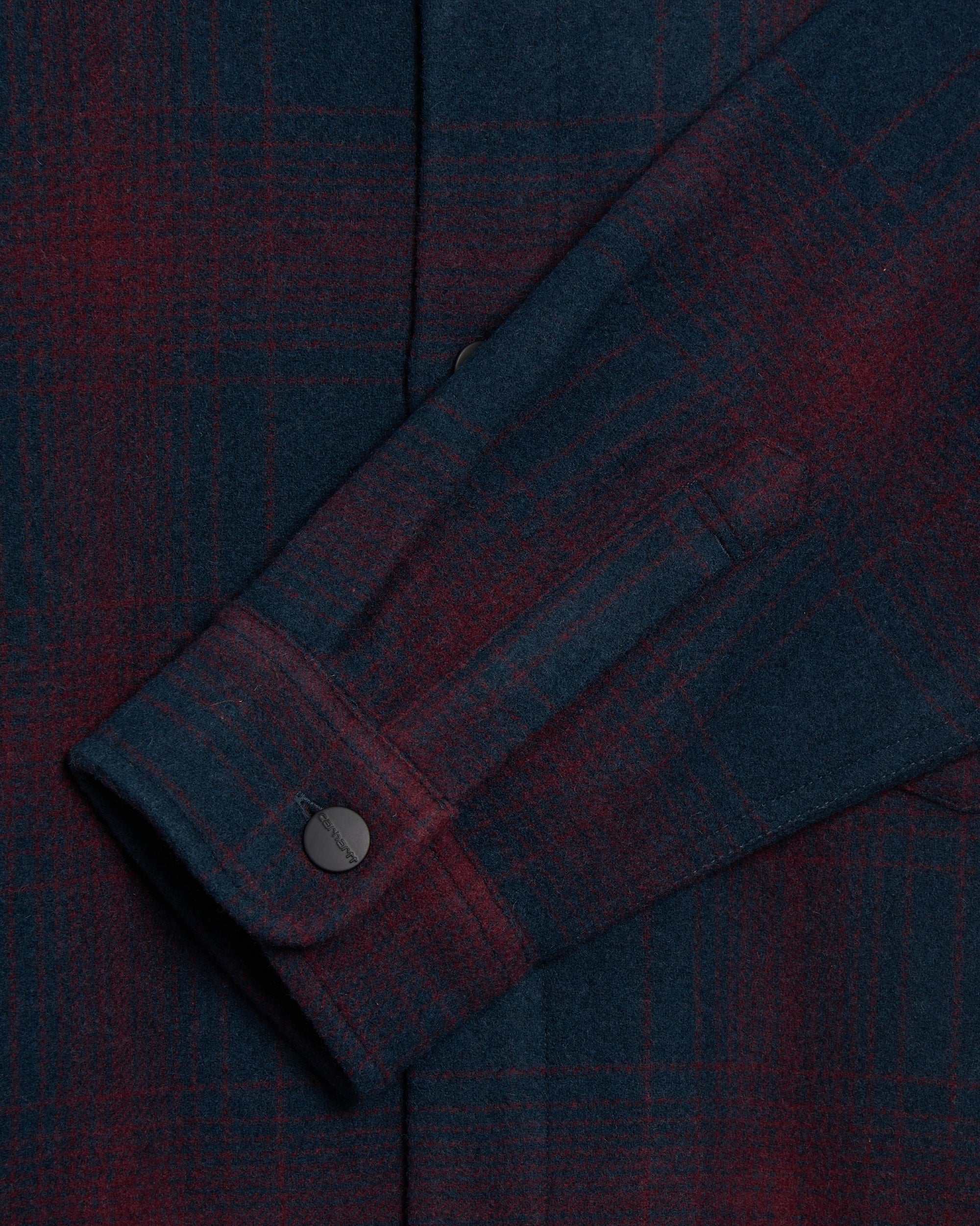Jackets Coats Carhartt WIP Brennan Plaid Relaxed Unisex Overshirt - I035324-34KXX