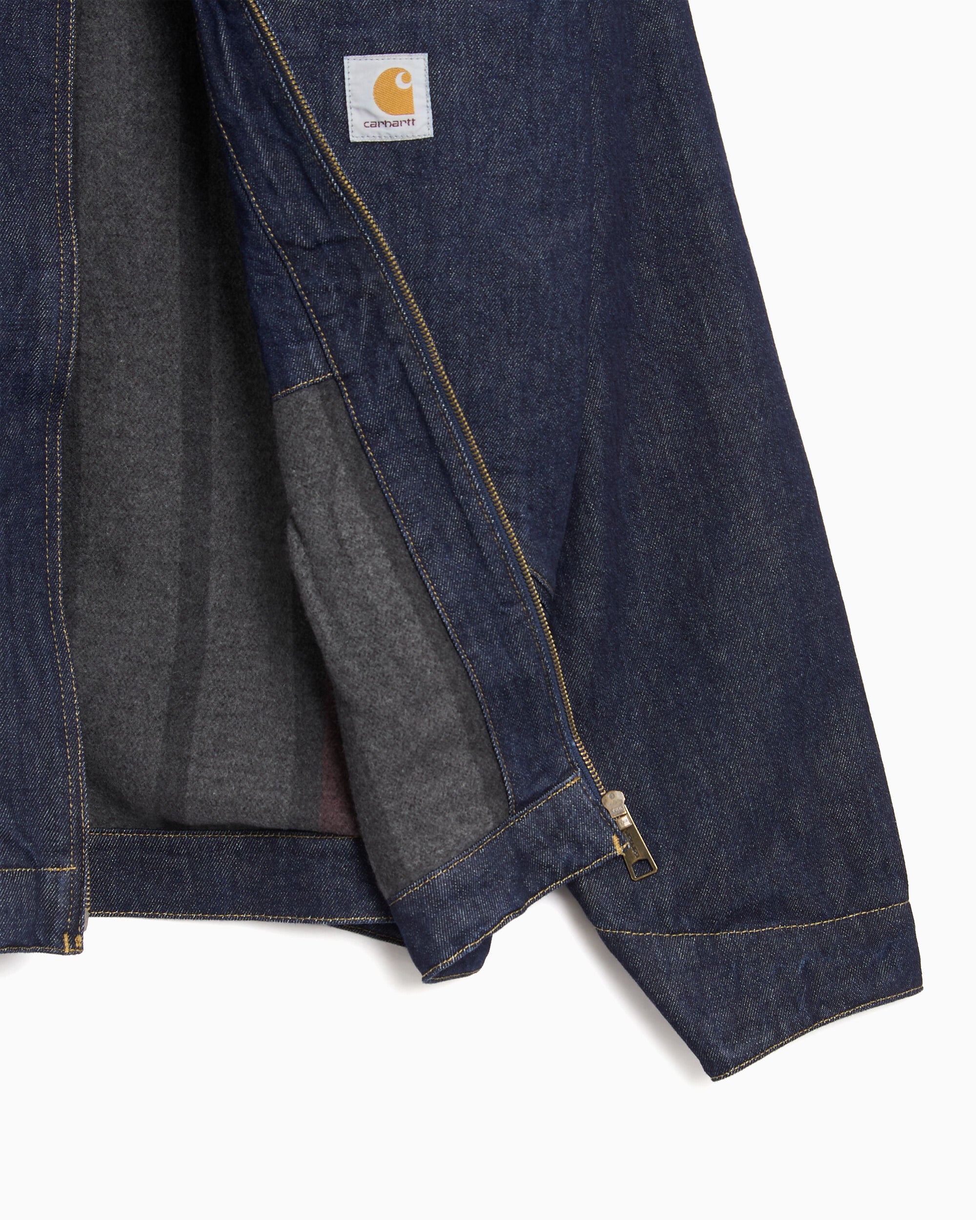 Jackets Coats Carhartt WIP OG Detroit Winter Boxy Unisex Denim Jacket - I037535-B8902