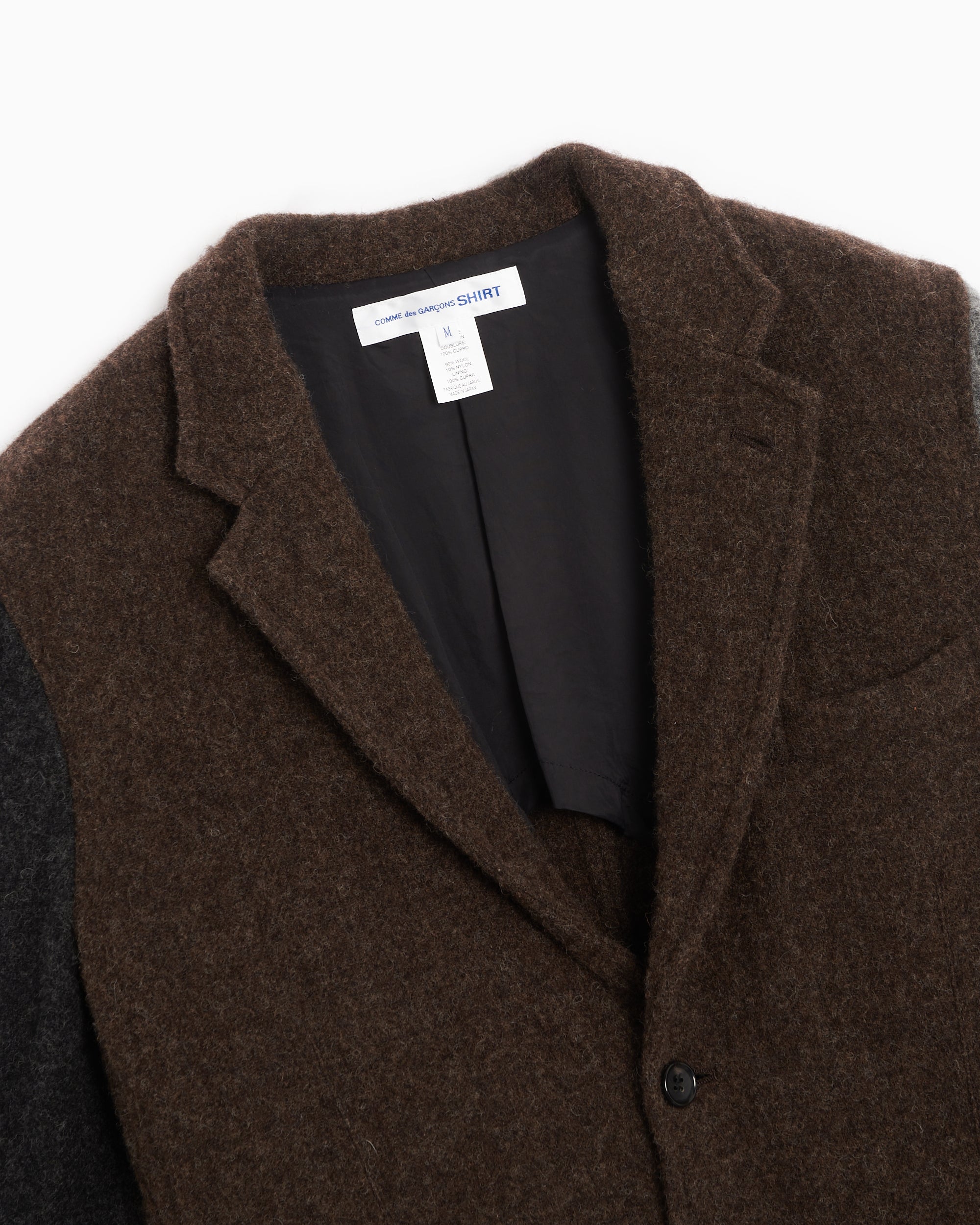 Jackets Coats Comme des Garçons Shirt Men's Knit Woven Jacket Men's Jacket - FL-J003-W23-2