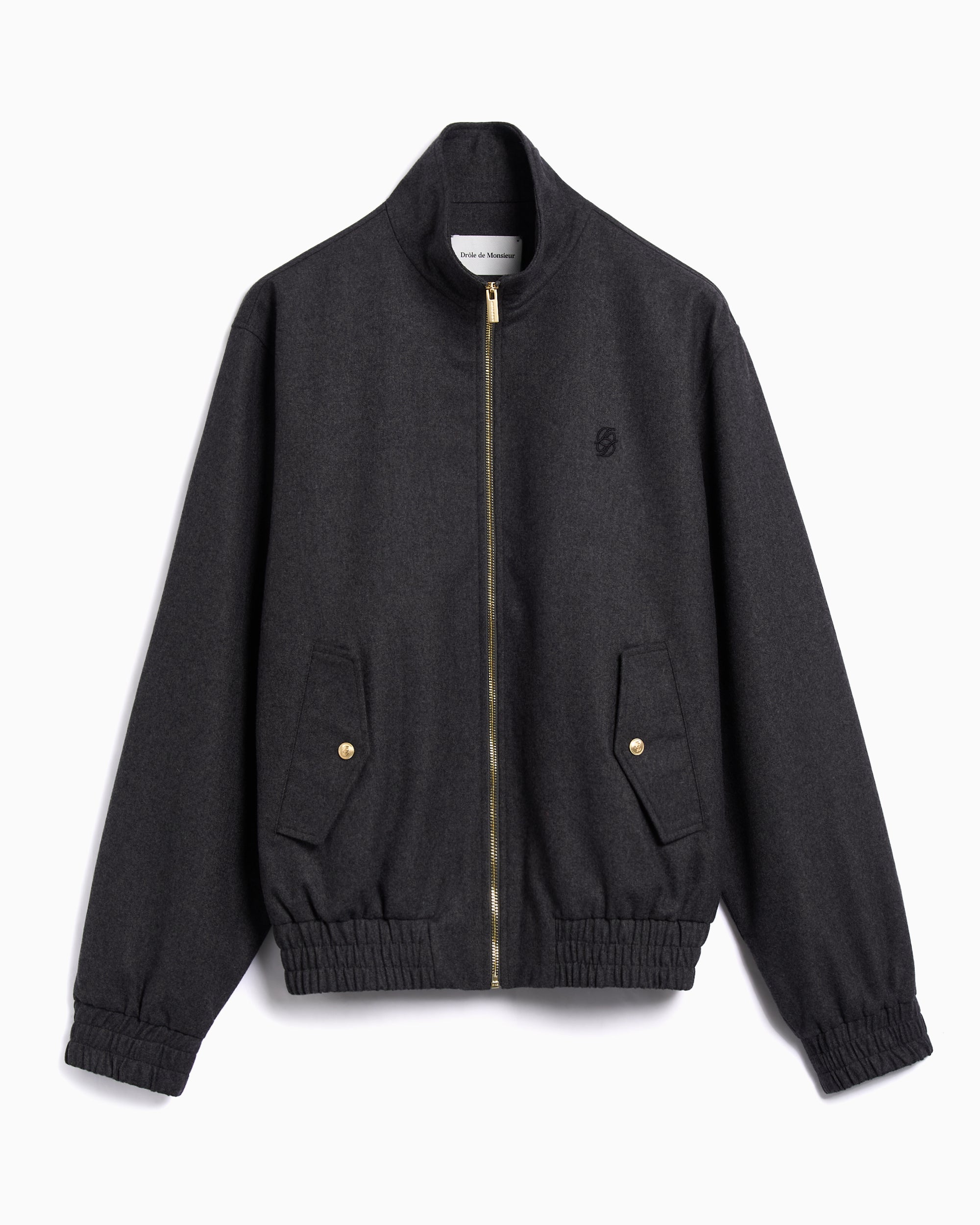 Jackets Coats Drôle de Monsieur Flannel Men's Light Jacket - JT234-WV008-GY