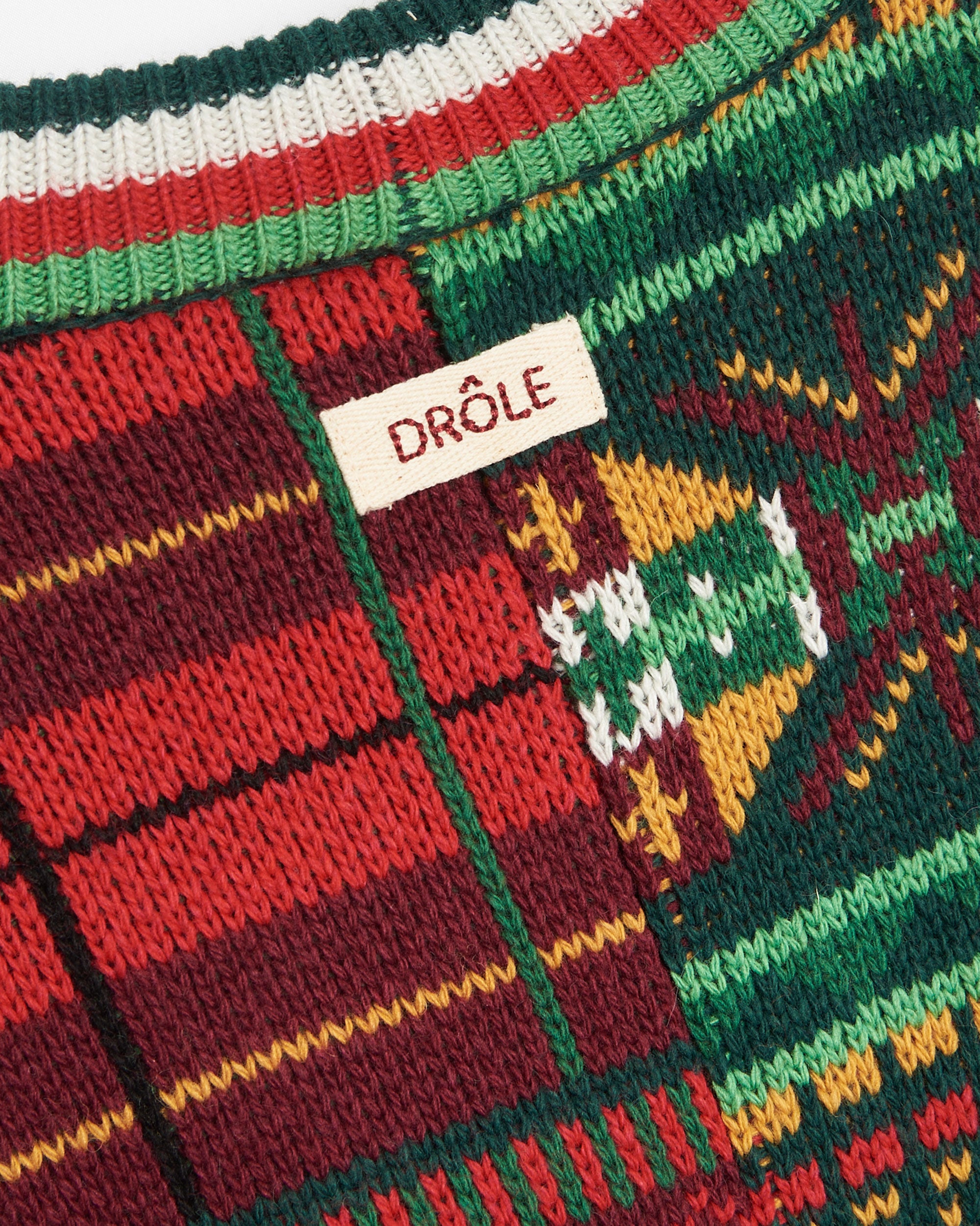 Jackets Coats Drôle de Monsieur Santa Men's Cardigan Men's Cardigan - CA108-VI003-MC