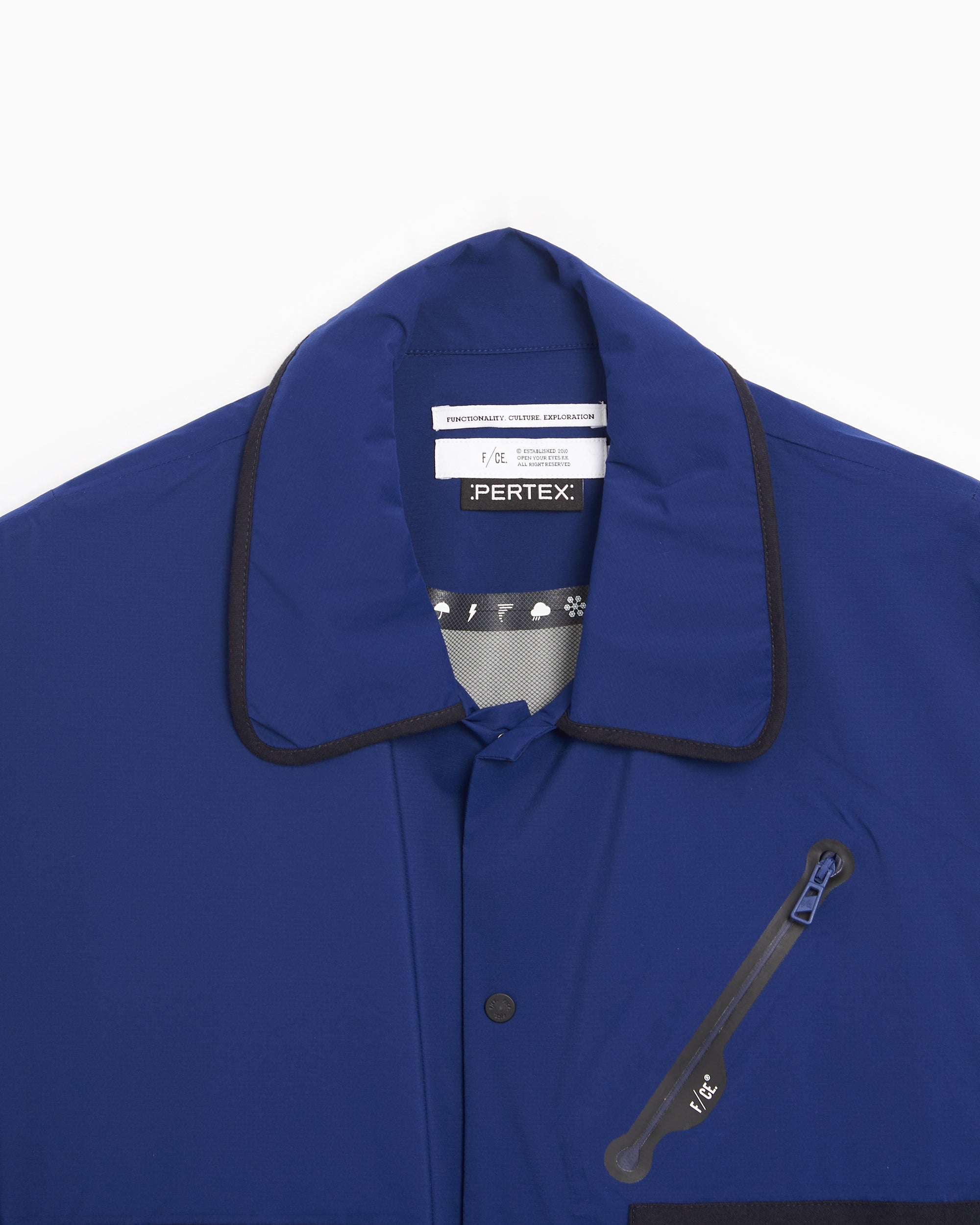 Jackets Coats F/CE.® F/CE. Pertex Men's Rib Track Jacket Men's Track Jacket - FPA08242U0001-Blue