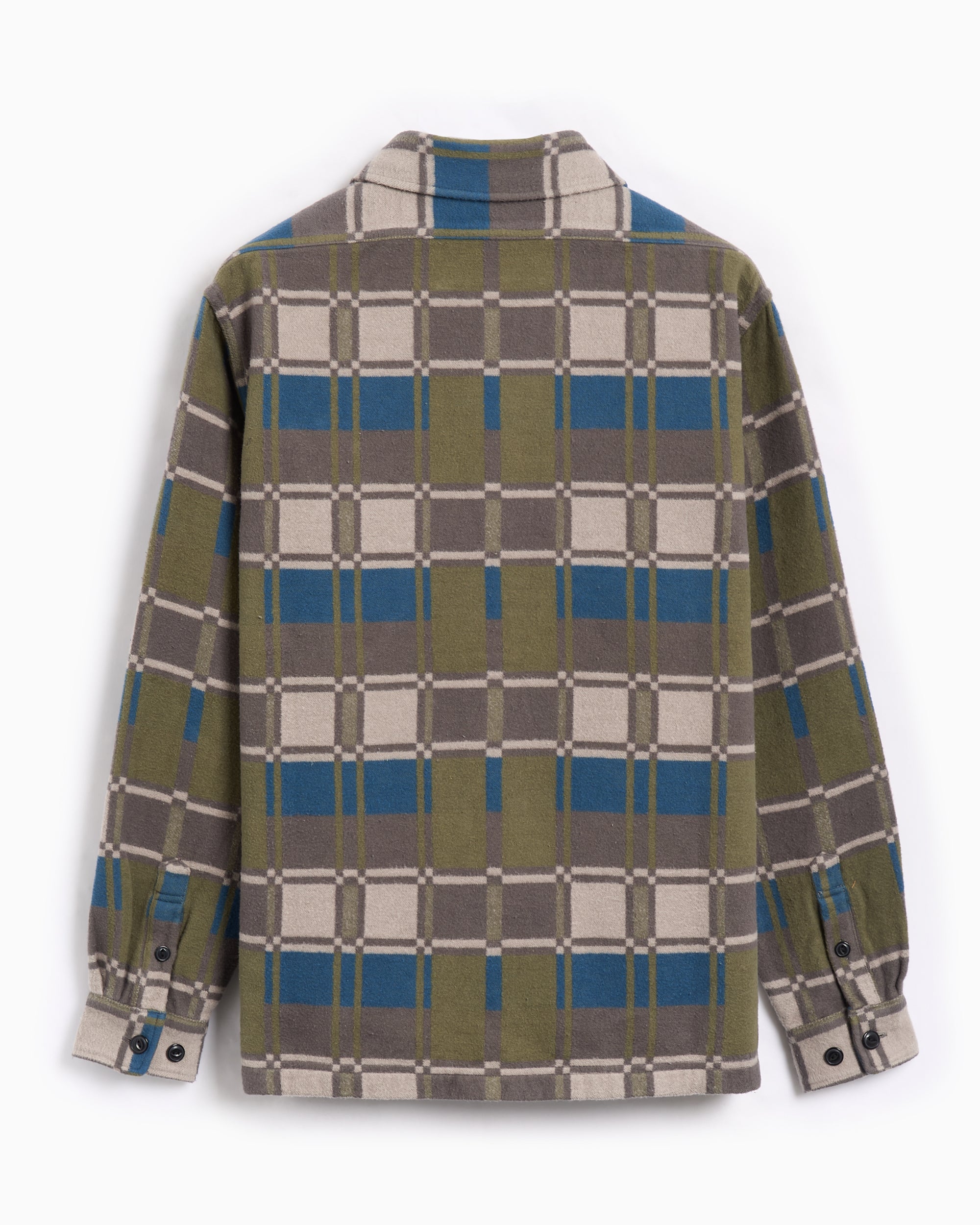 Jackets Coats Gramicci Flannel Anthony Plaid Men's Overshirt - G5FM-J021-SILVERCHECK