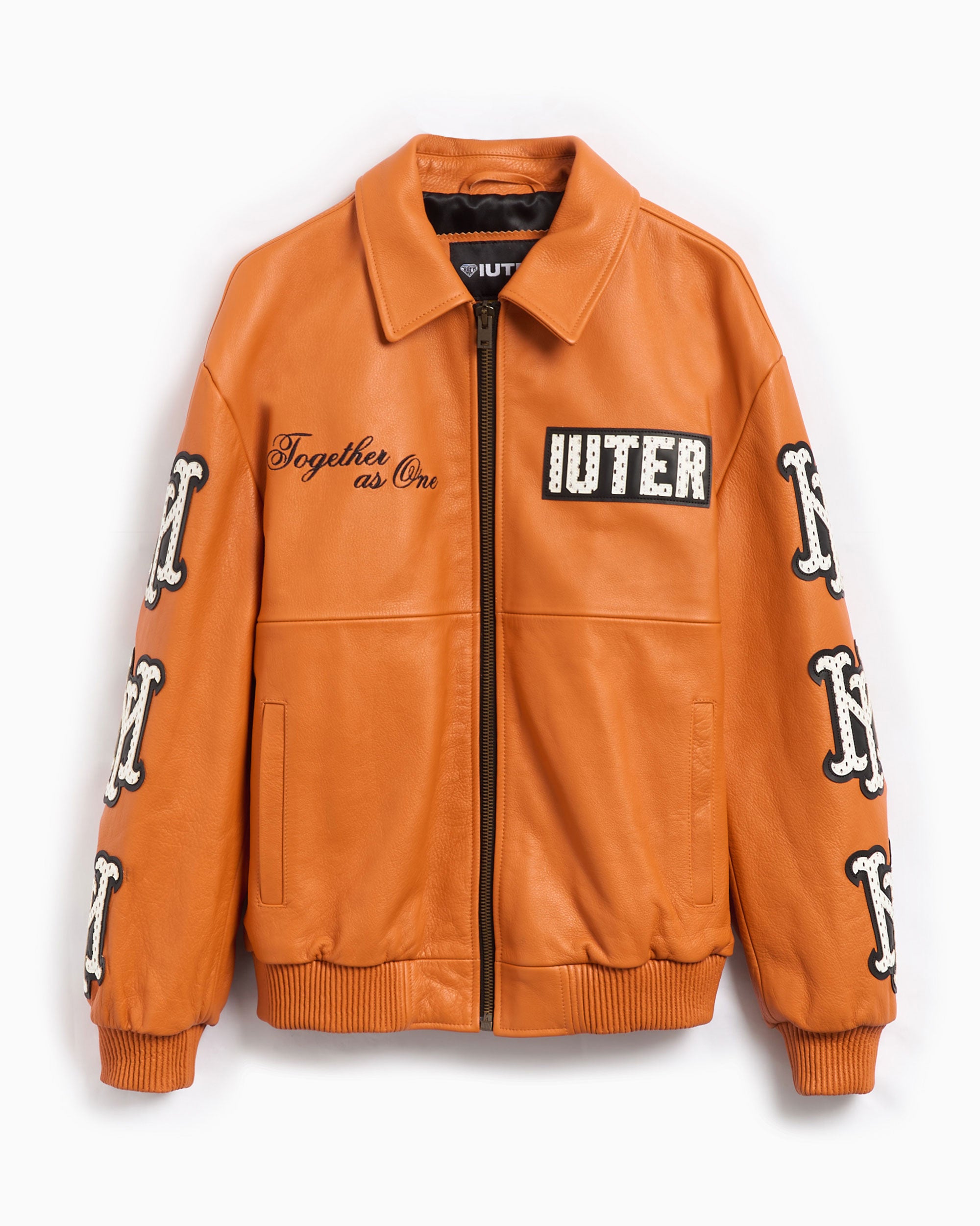Jackets Coats Iuter Together Men's Leather Jacket - 24SIJD65