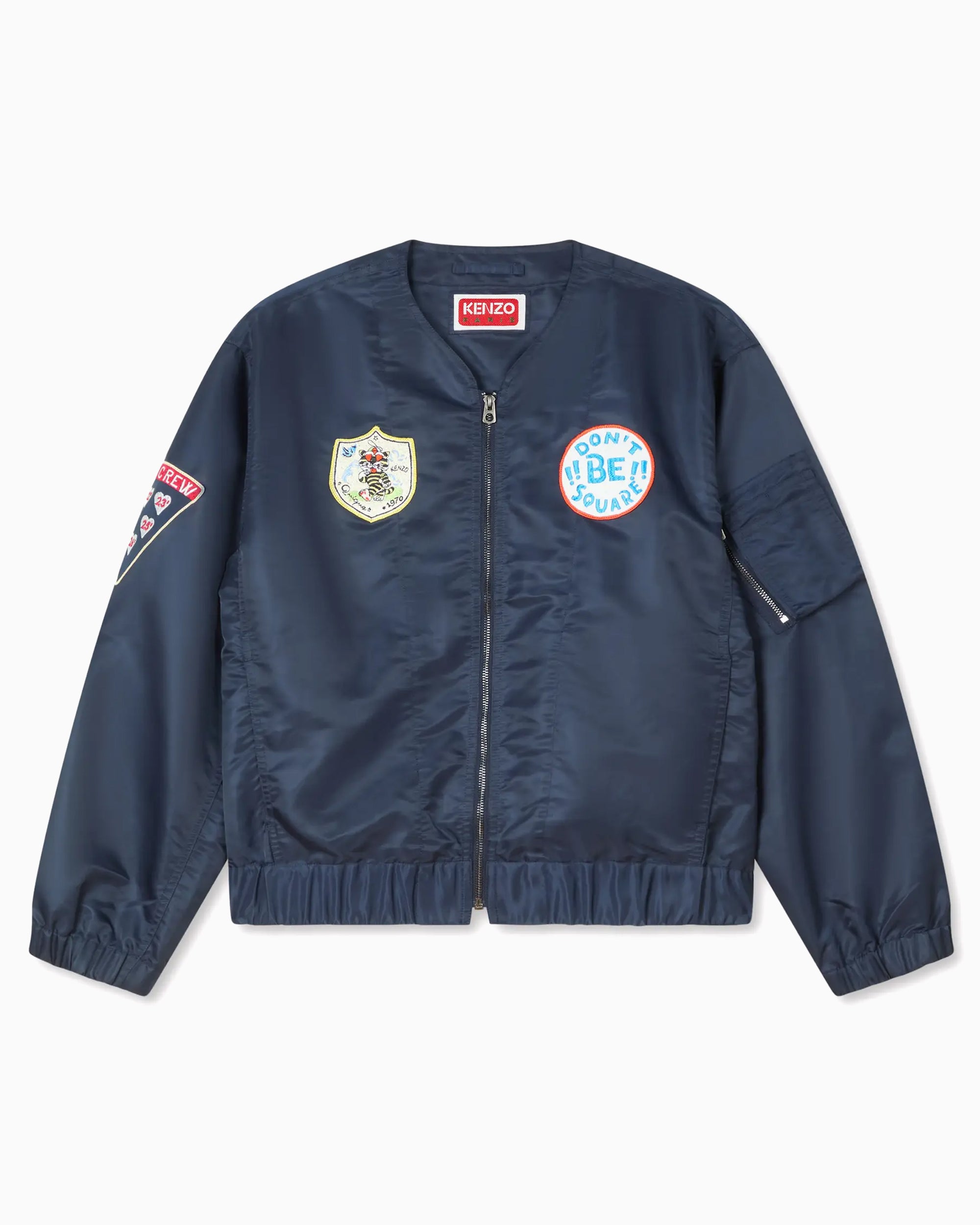 Jackets Coats Kenzo Badges Men's Bomber - FG55BL1269NL-76