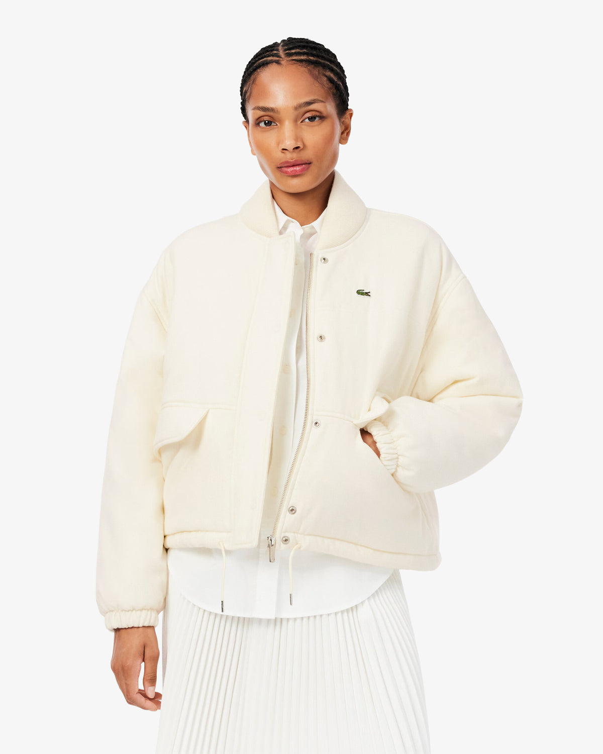 Jackets Coats Lacoste Oversize Women's Varsity Jacket - BF9304-00-056