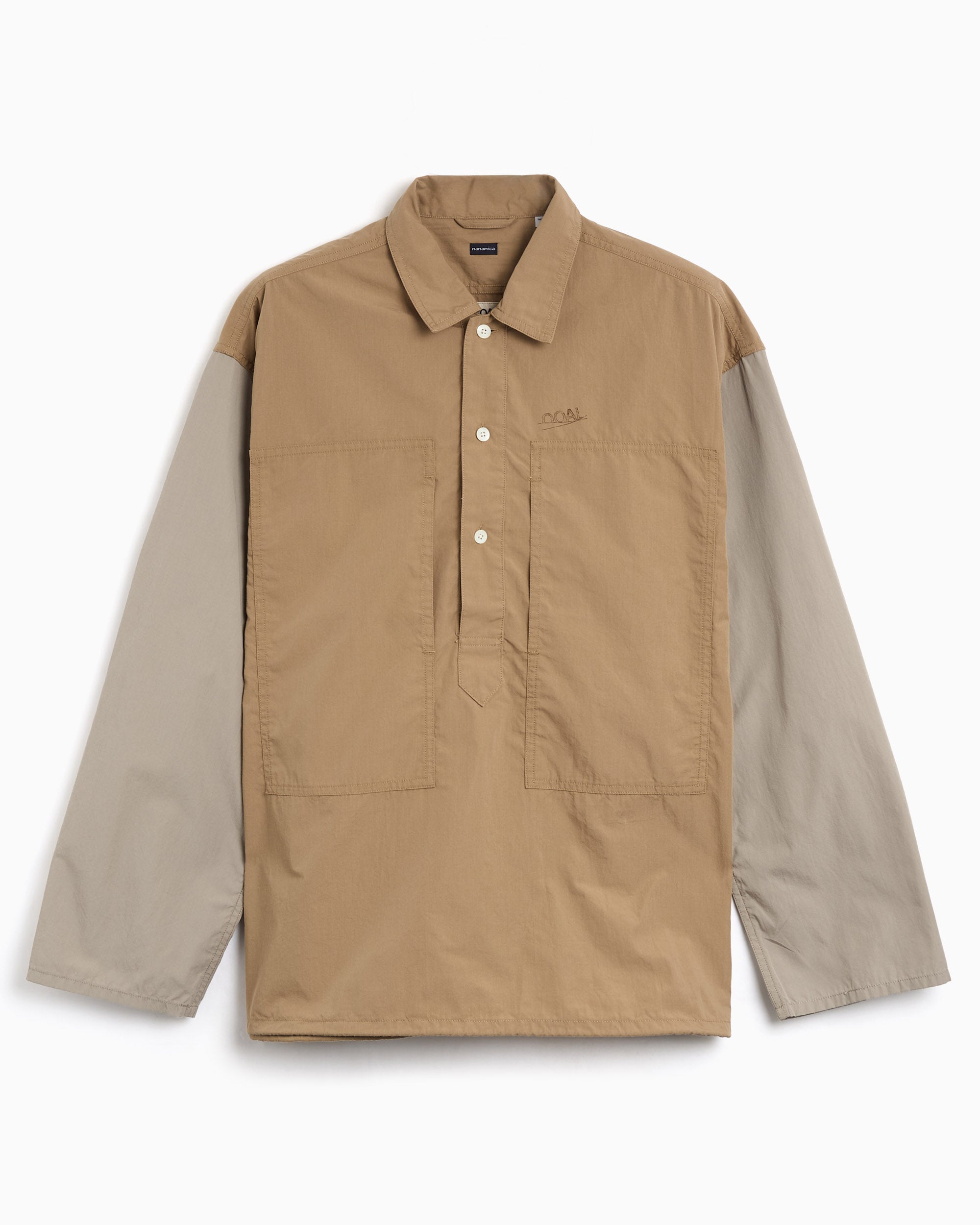 Jackets Coats nanamica Pullover Relaxed Men's Overshirt - S26SA018E-BE
