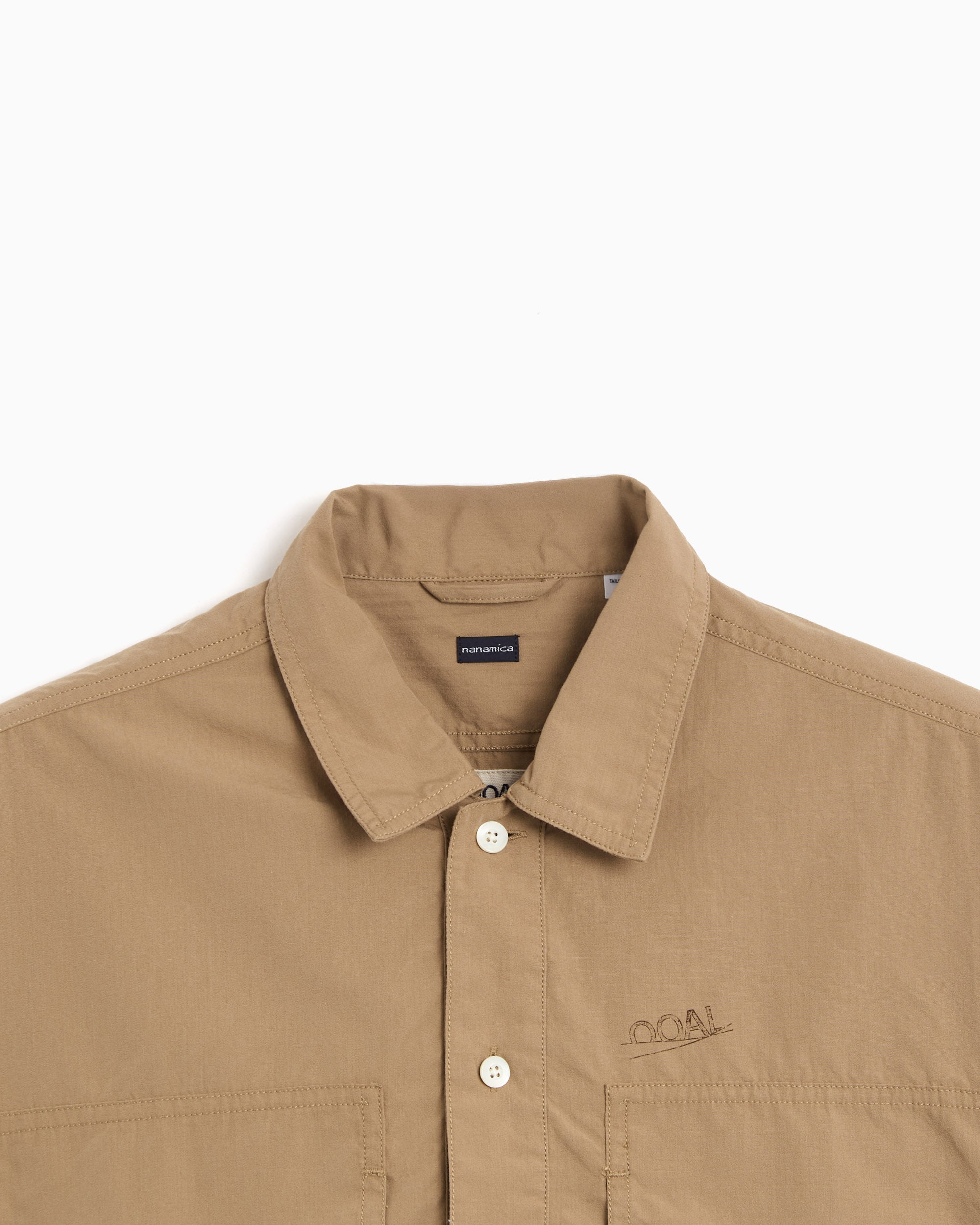 Jackets Coats nanamica Pullover Relaxed Men's Overshirt - S26SA018E-BE