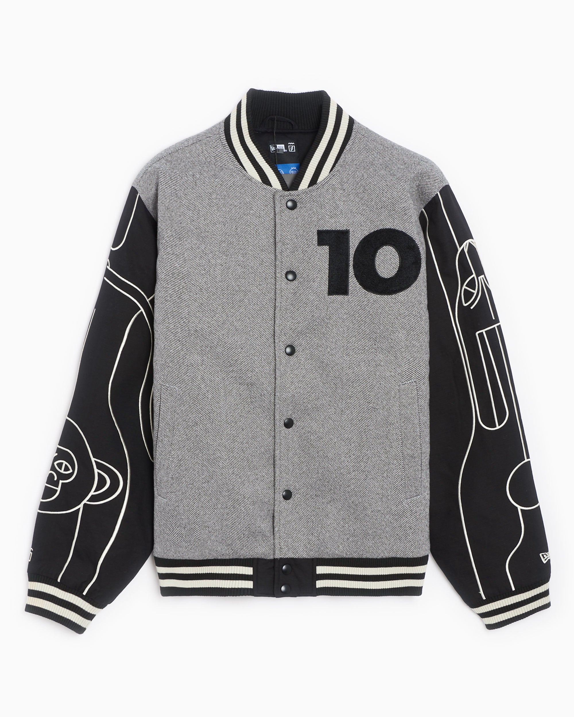 Jackets Coats New Era x FOOTDISTRICT 10th Anniversary Unisex Varsity Jacket Unisex Varsity Jacket - 13081983