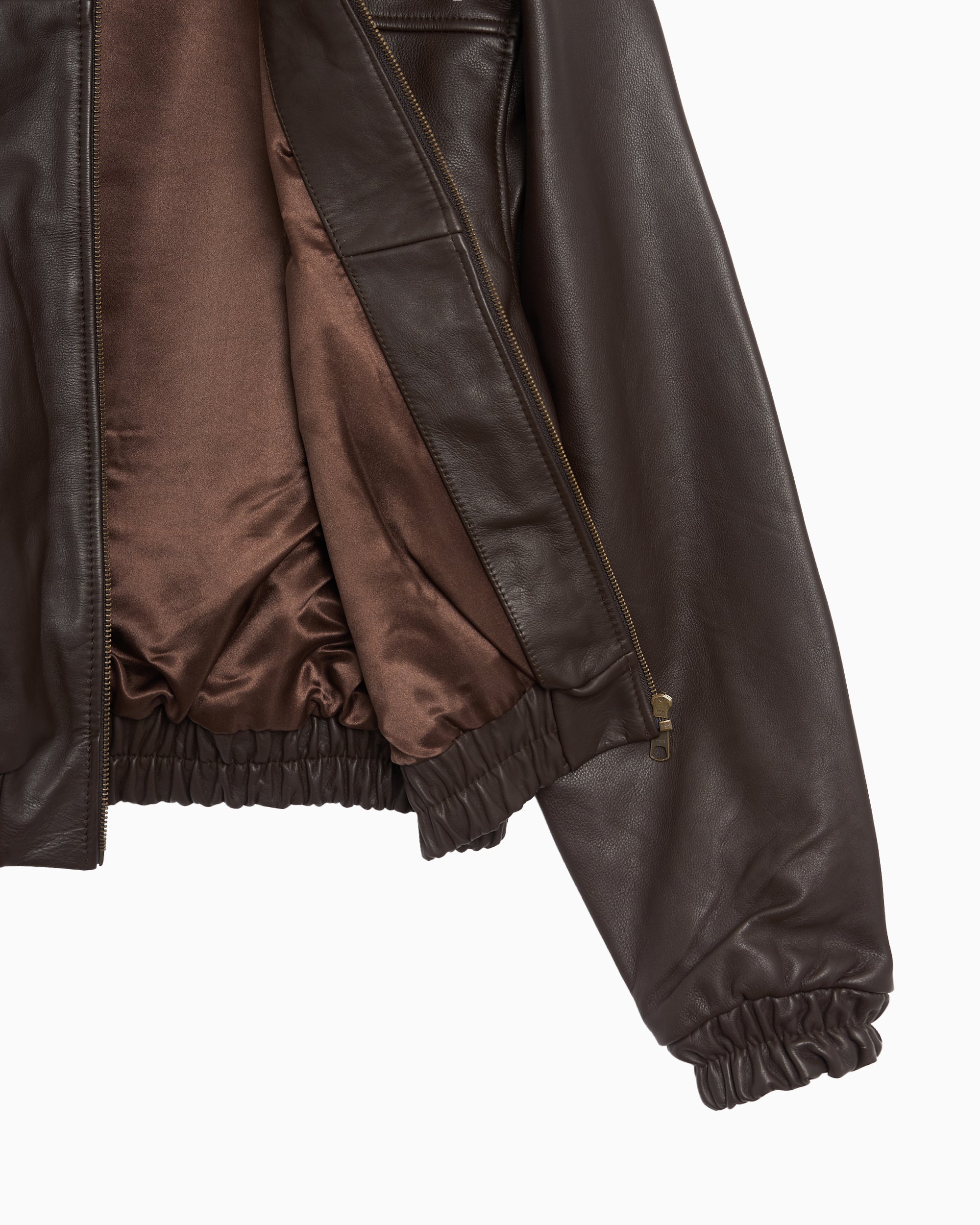 Jackets Coats Patta Leather Logo Relaxed Men's Bomber - POC-SS26-6000-348-0040-411