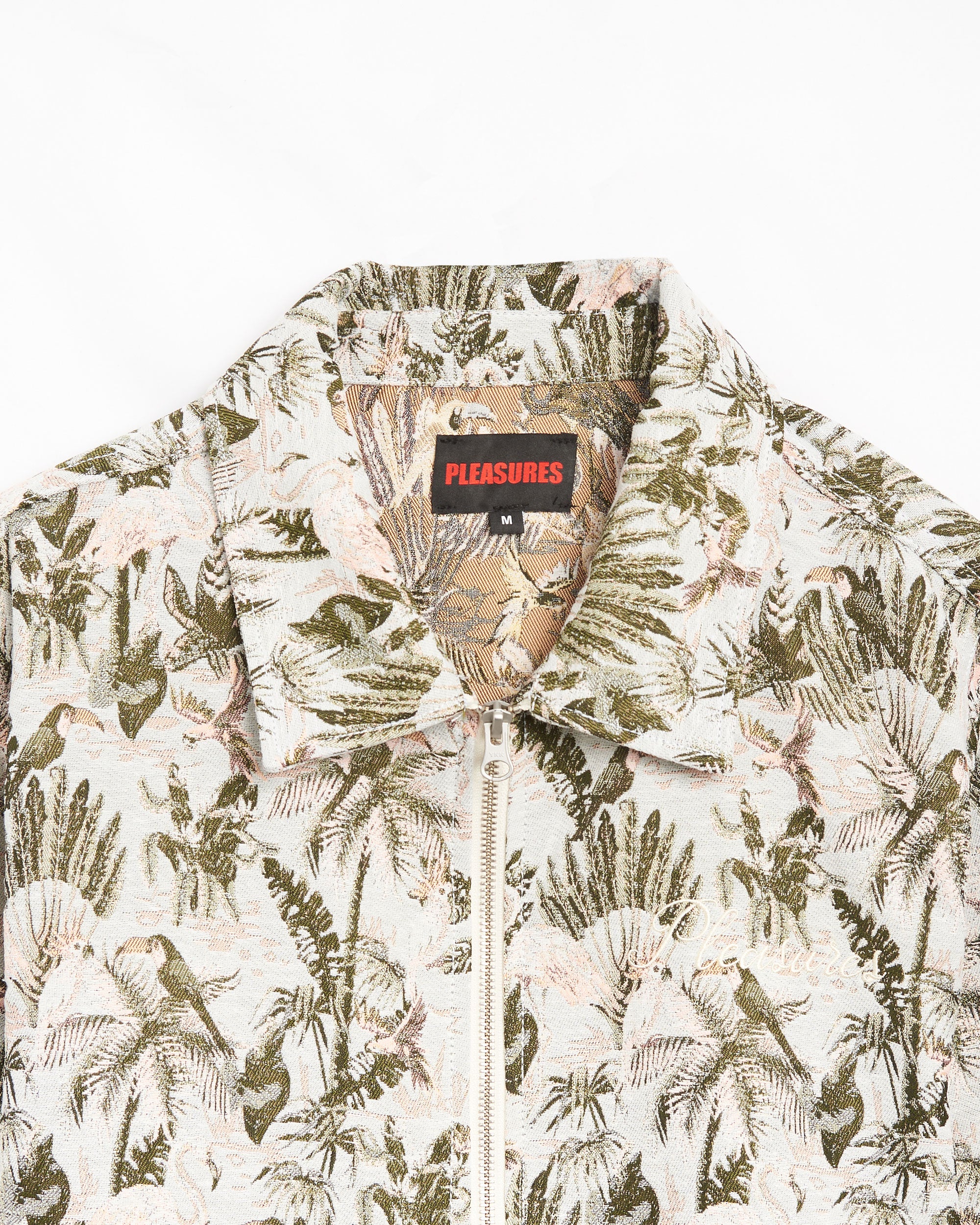 Jackets Coats Pleasures Parrot Men's Work Jacket Men's Work Jacket - P24SP028-GREY