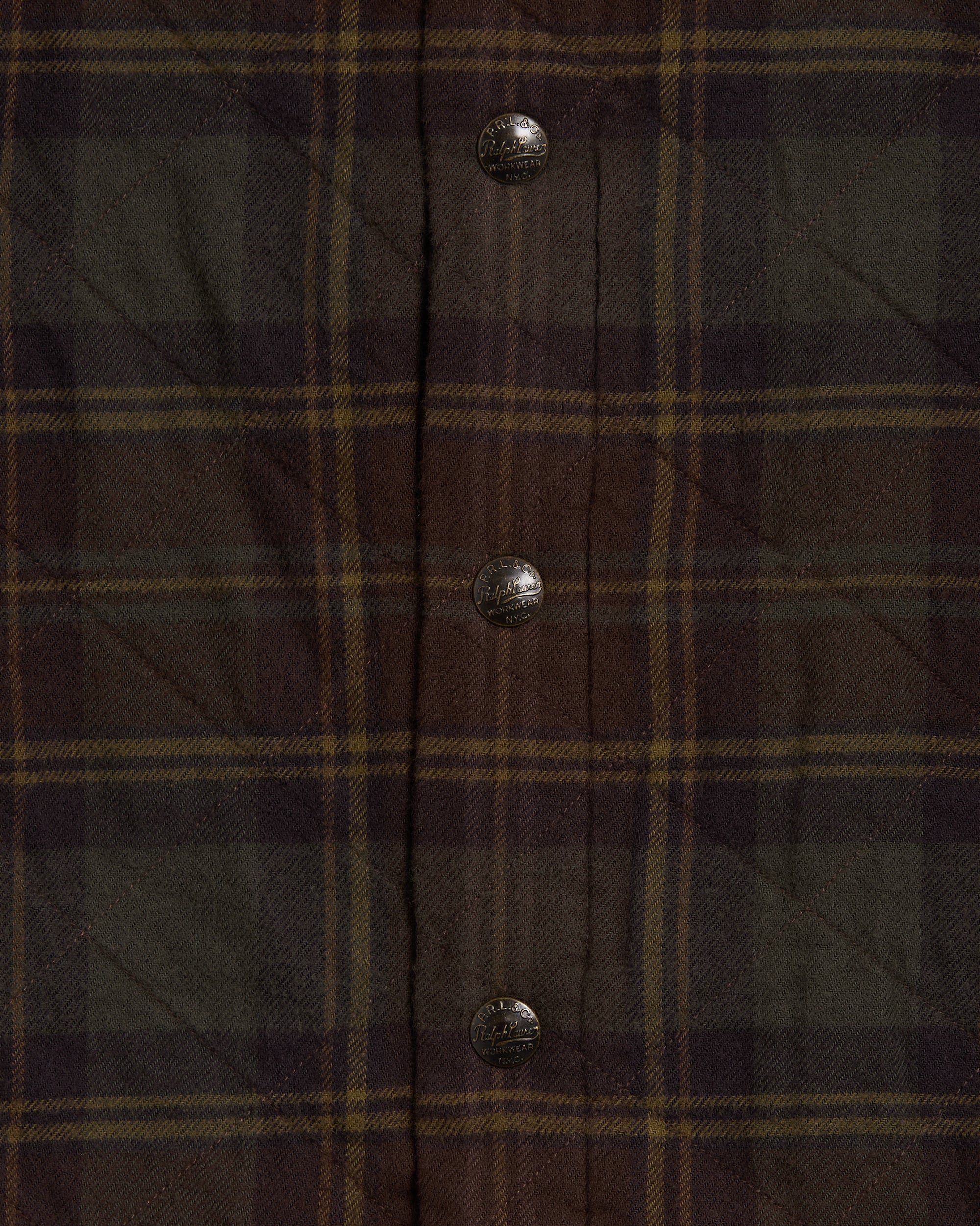 Jackets Coats Polo Ralph Lauren Brushed Flannel Plaid Men's Overshirt - 710979015001