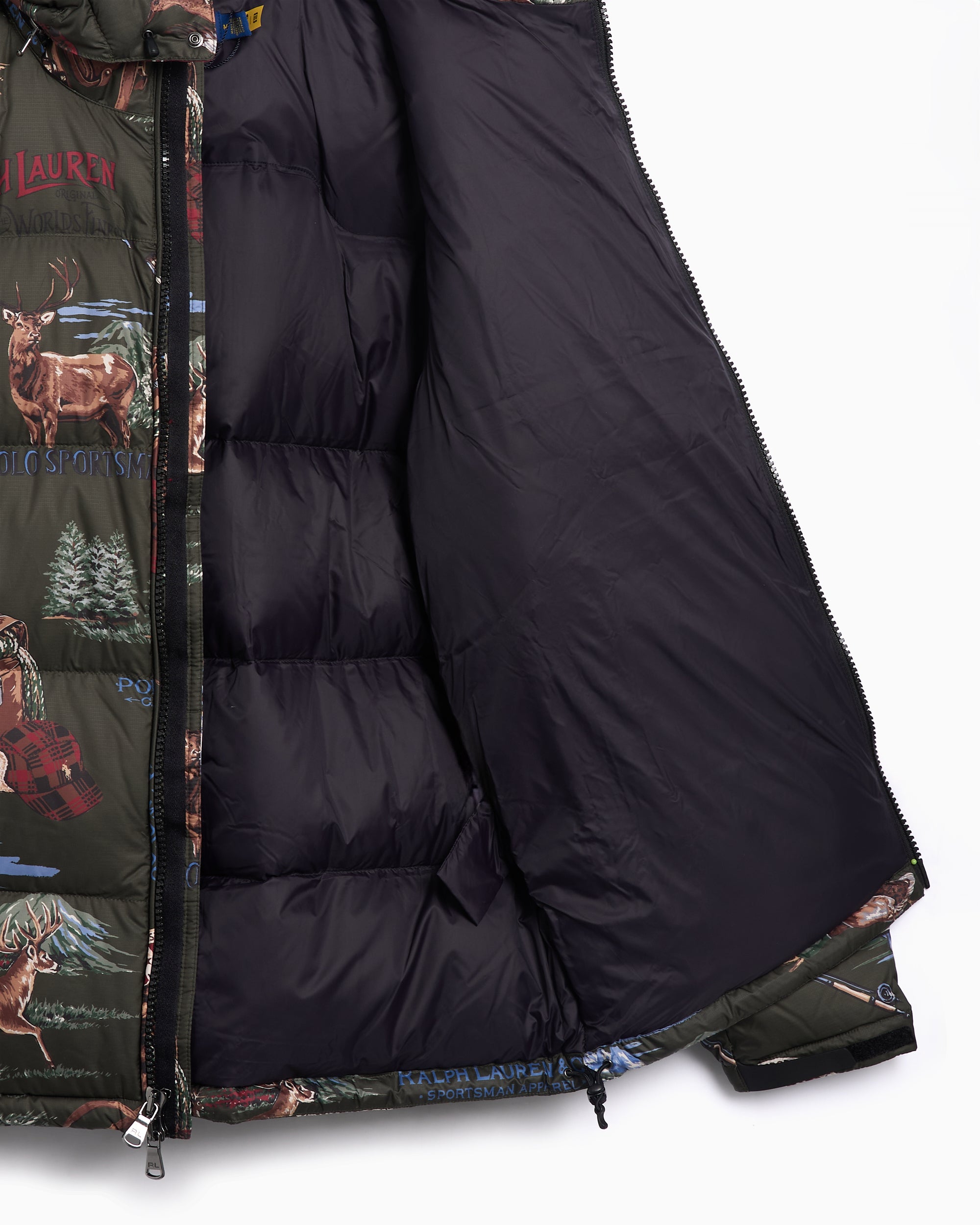 Jackets Coats Polo Ralph Lauren Gorham Sportsman Ripstop Graphic Men's Down Jacket - 710977071001