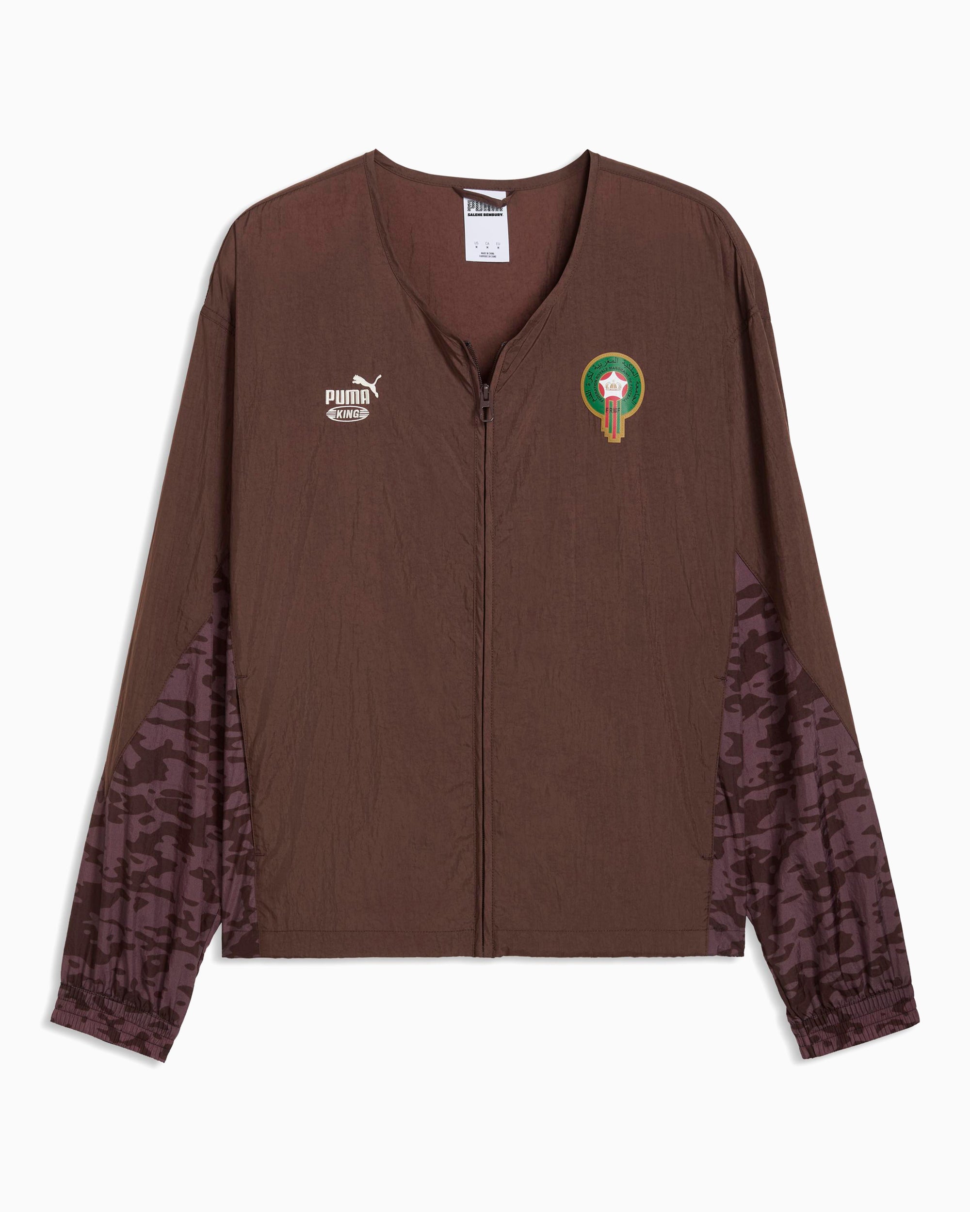Jackets Coats Puma x Salehe Bembury x Morocco "King" Logo Relaxed Men's Track Jacket - 635129-13
