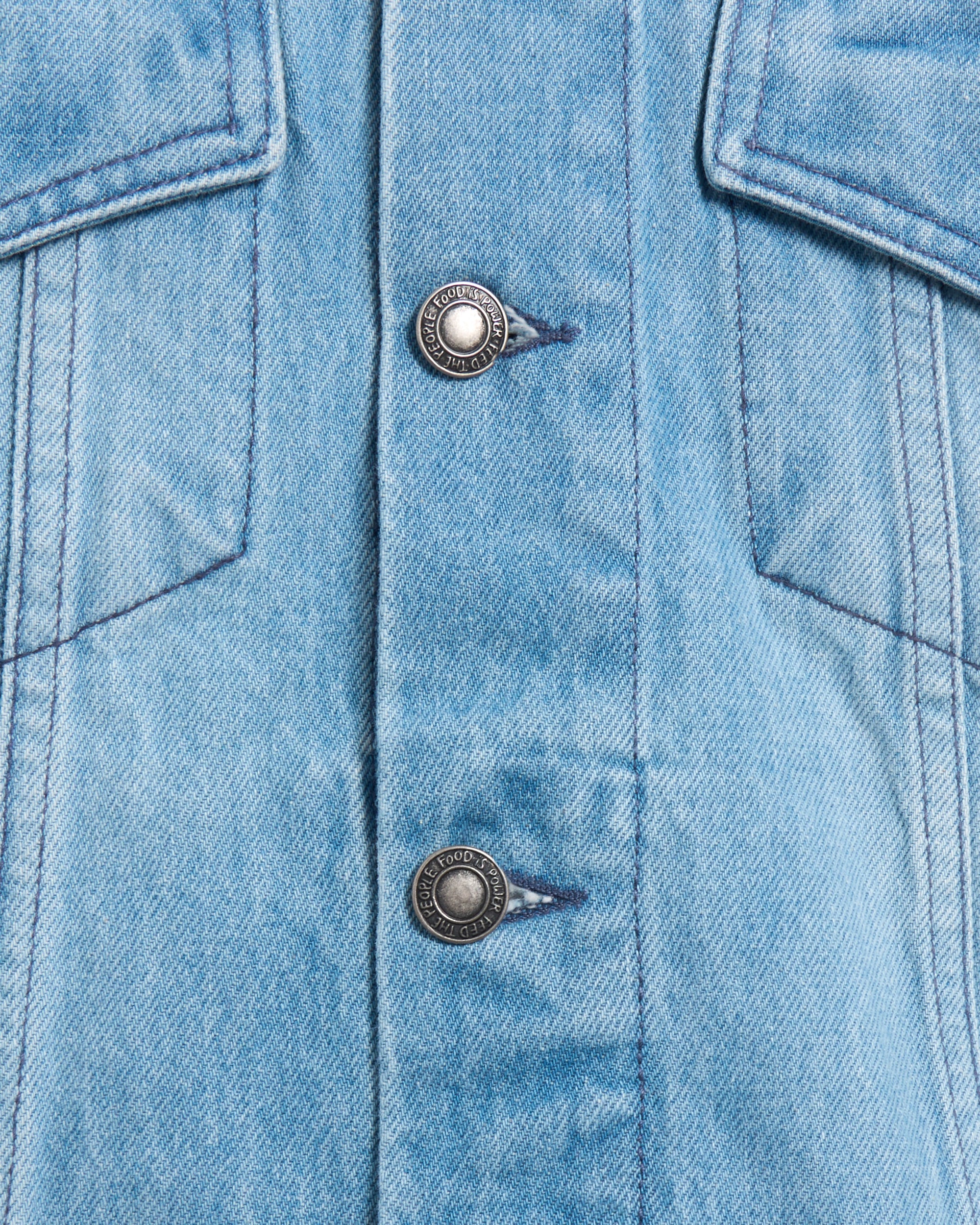 Jackets Coats Sky High Farm Workwear Sweet Dreams Denim Unisex Jacket Unisex Denim Jacket - SHF07J003-1