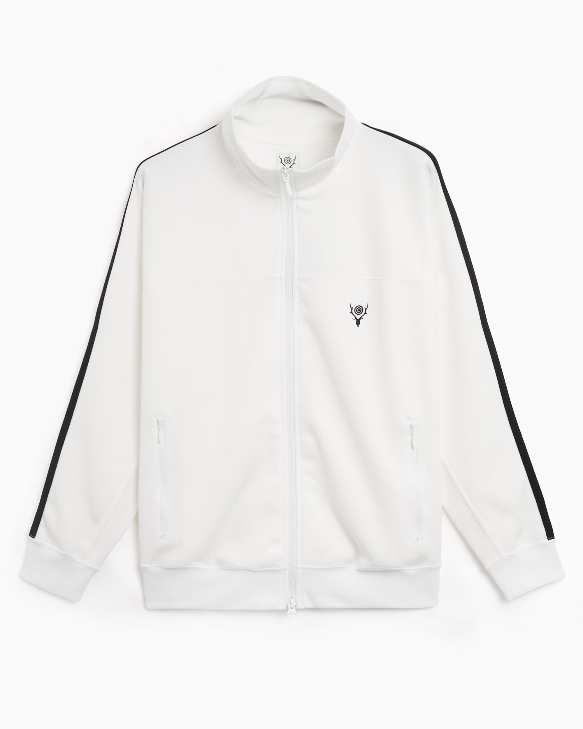 Jackets Coats South2 West8 Men's Trainer Jacket Men's Jacket - OT602-A-White