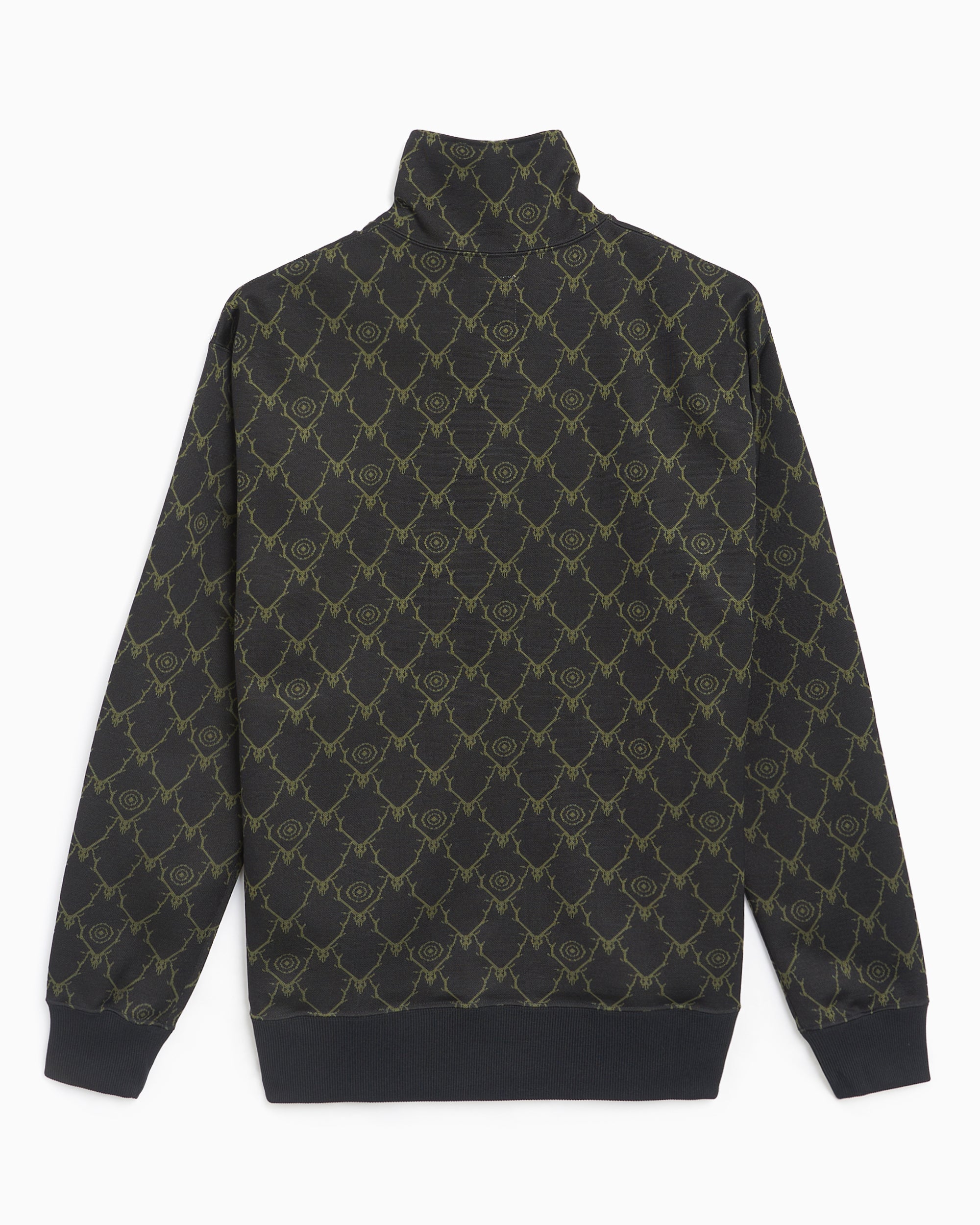 Jackets Coats South2 West8 Men's Trainer Jacket Men's Track Jacket - PU522-B-Black