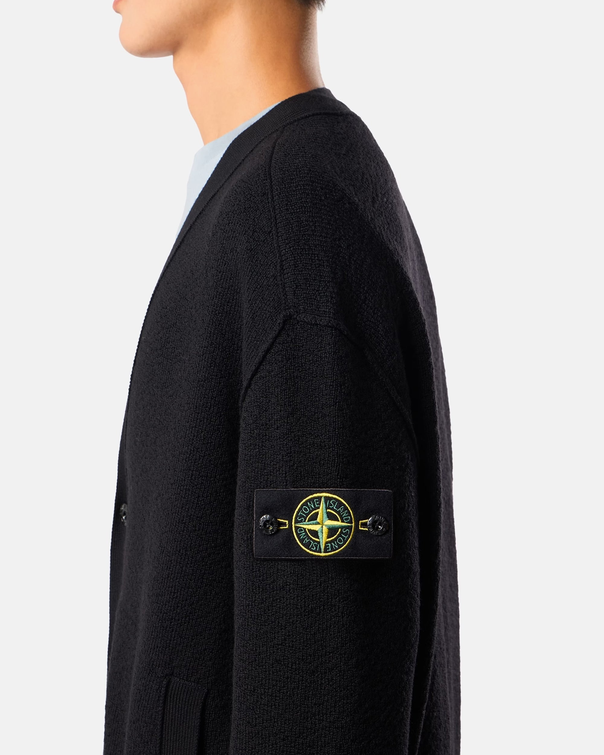 Jackets Coats Stone Island Logo Relaxed Men's Cardigan - L2S155100010-V0029