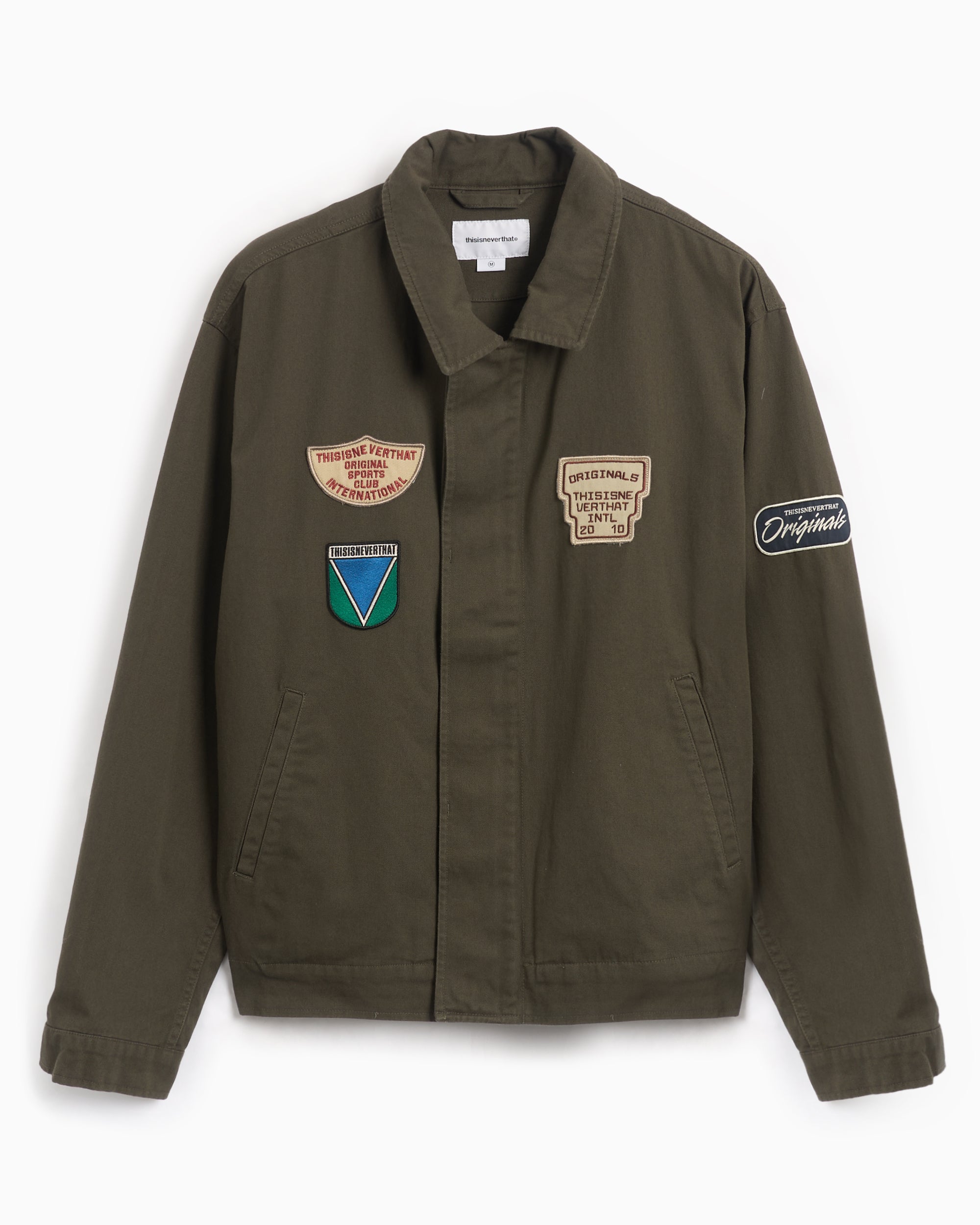 Jackets Coats thisisneverthat® thisisneverthat® Souvenir Men's Jacket Men's Light Jacket - TN243WOWLS03-CHA