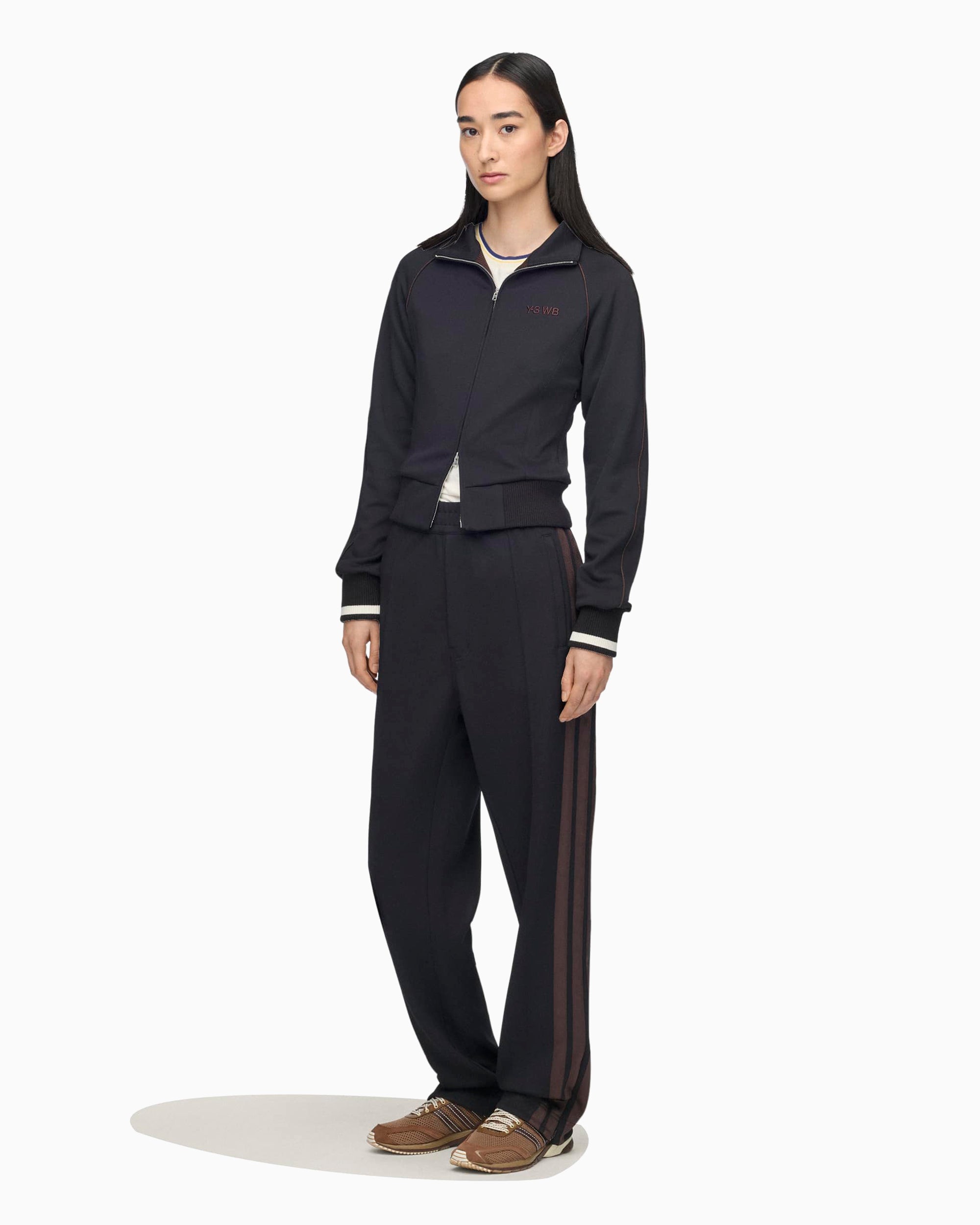 Jackets Coats Y-3 x Wales Bonner Logo Women's Track Jacket - KS3979