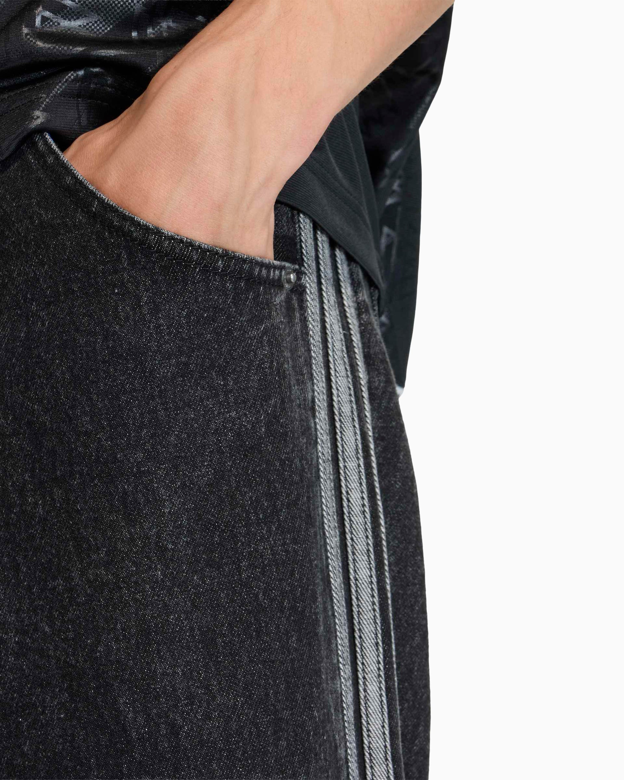 Jeans adidas Originals Firebird Adicolor Men's Baggy Jeans - KD1497
