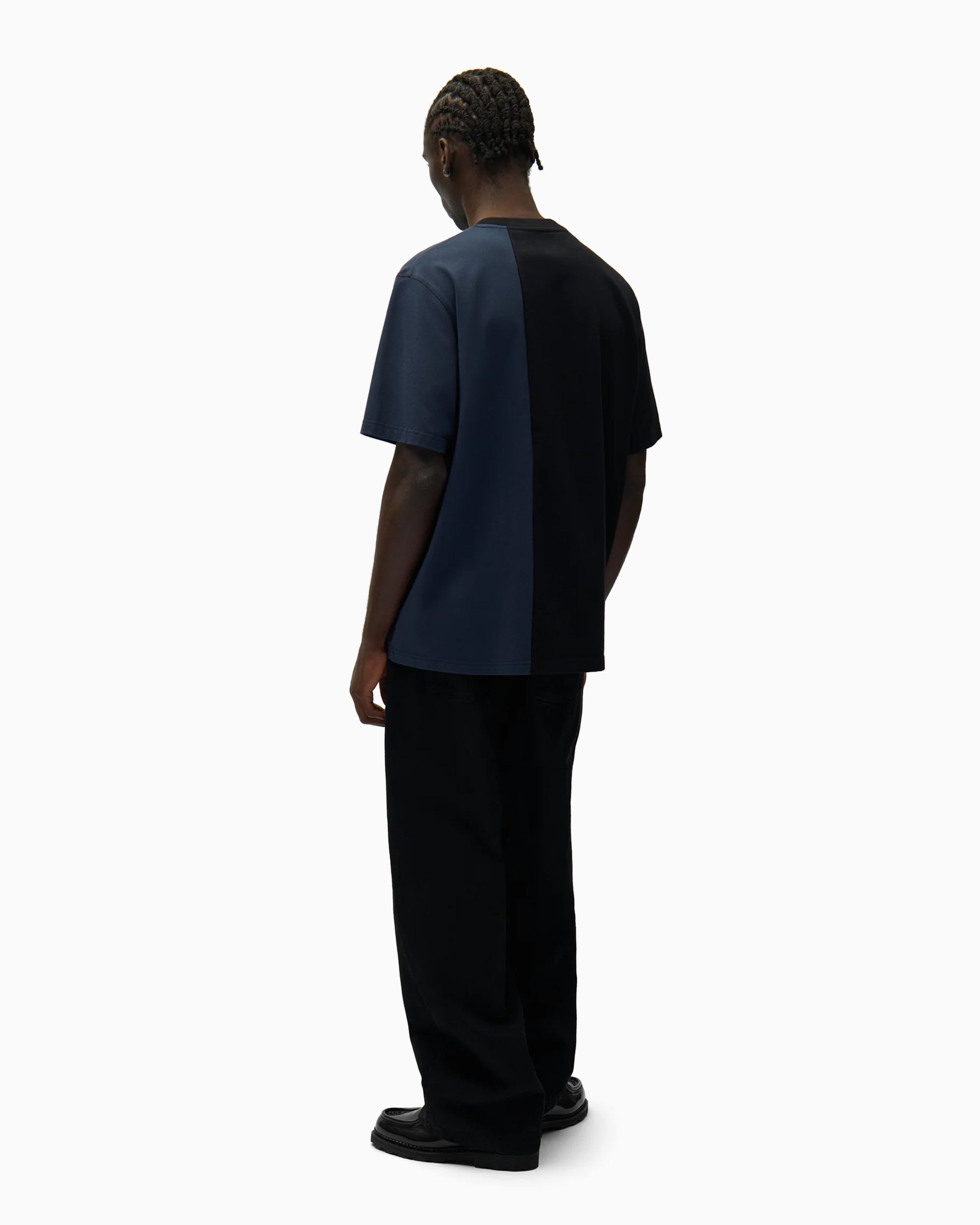 Jeans Arte Antwerp Circle Logo Relaxed Men's Baggy Jeans - SS26-211P-Black