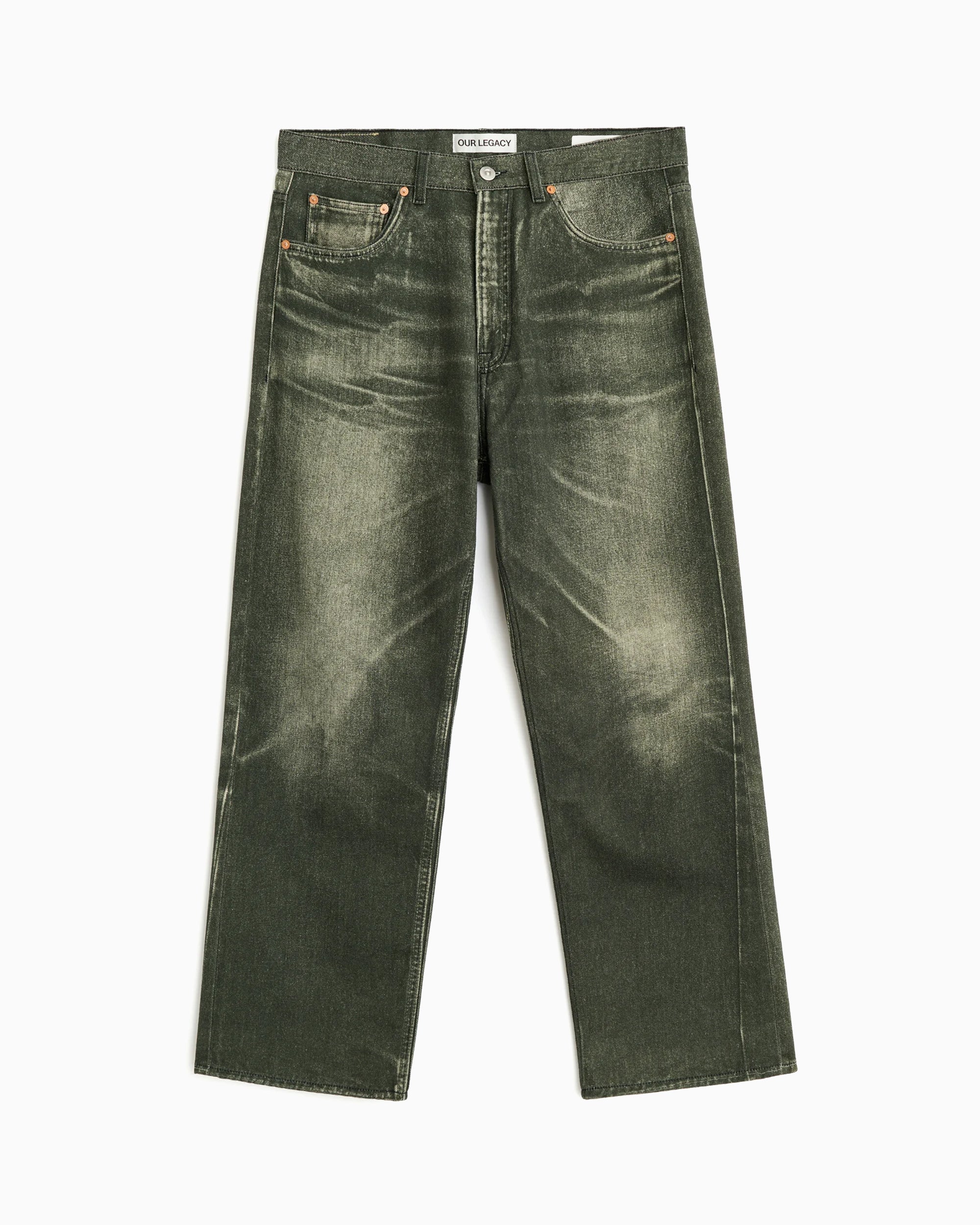 Jeans Our Legacy Third Cut Relaxed Men's Jeans - M2265TD